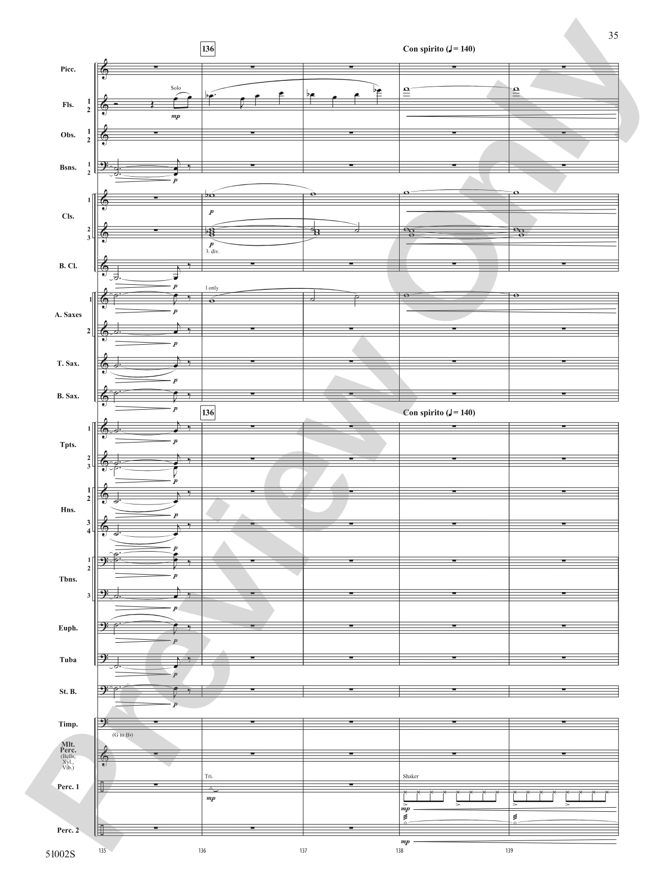 A Ship in the Mist: Concert Band Conductor Score & Parts