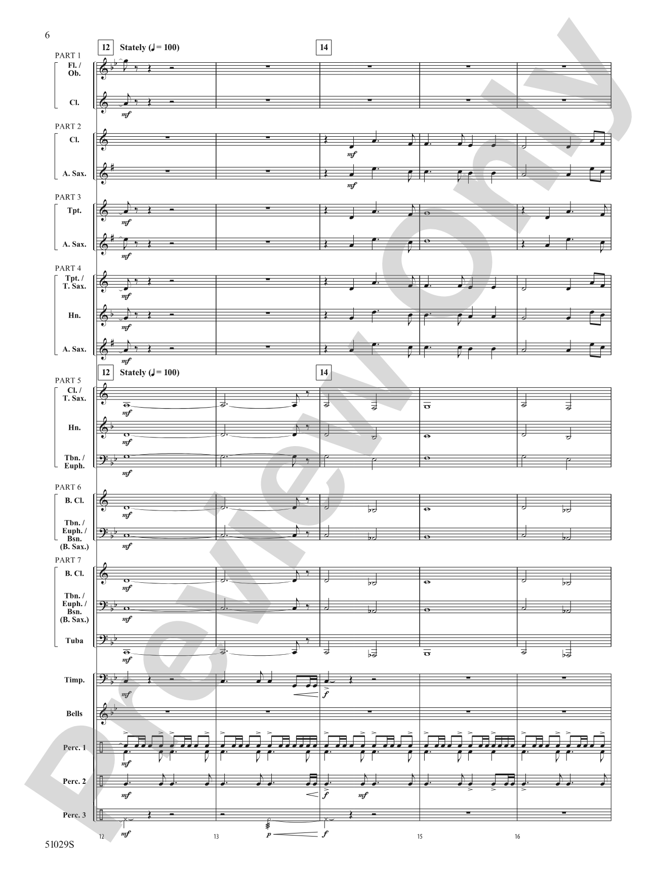 One Final Mission: Concert Band Conductor Score & Parts - ColorFlex Version
