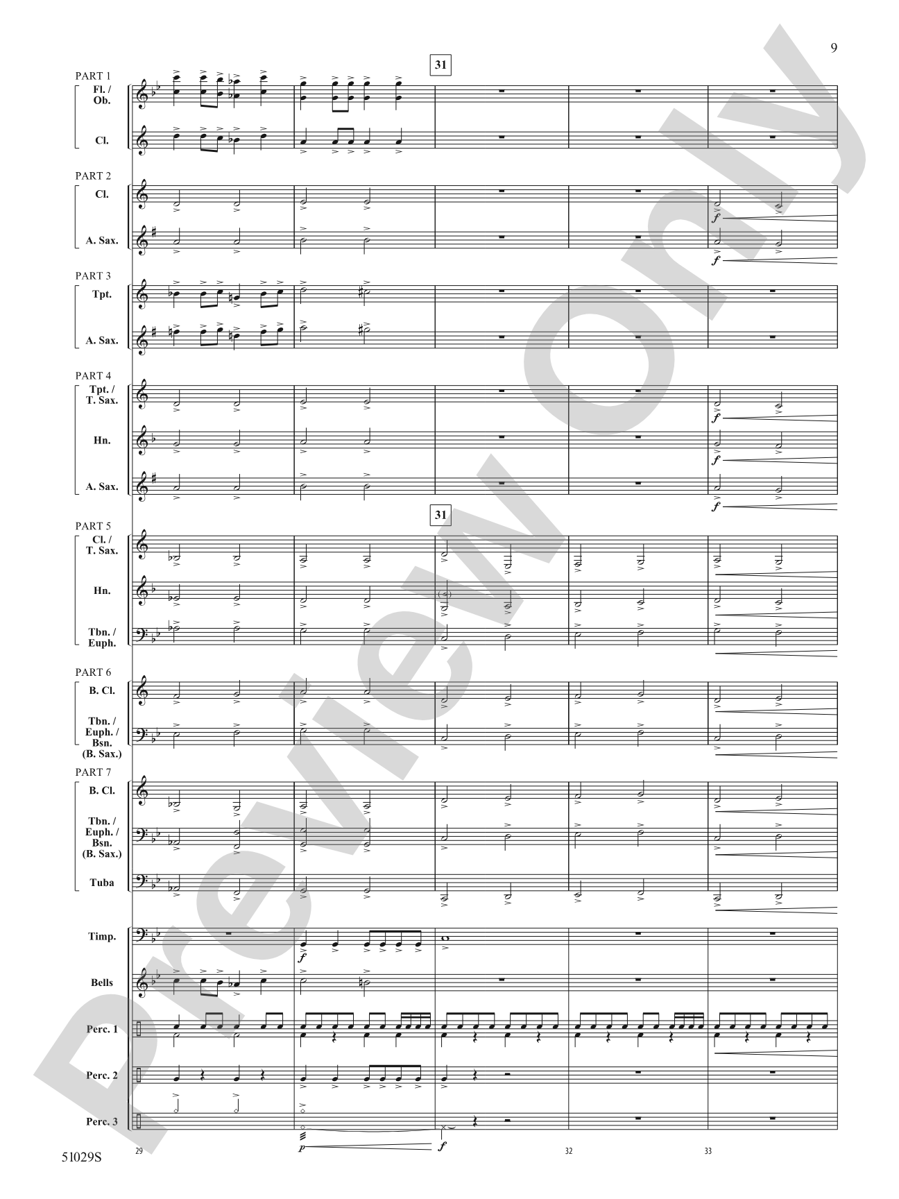 One Final Mission: Concert Band Conductor Score & Parts - ColorFlex Version