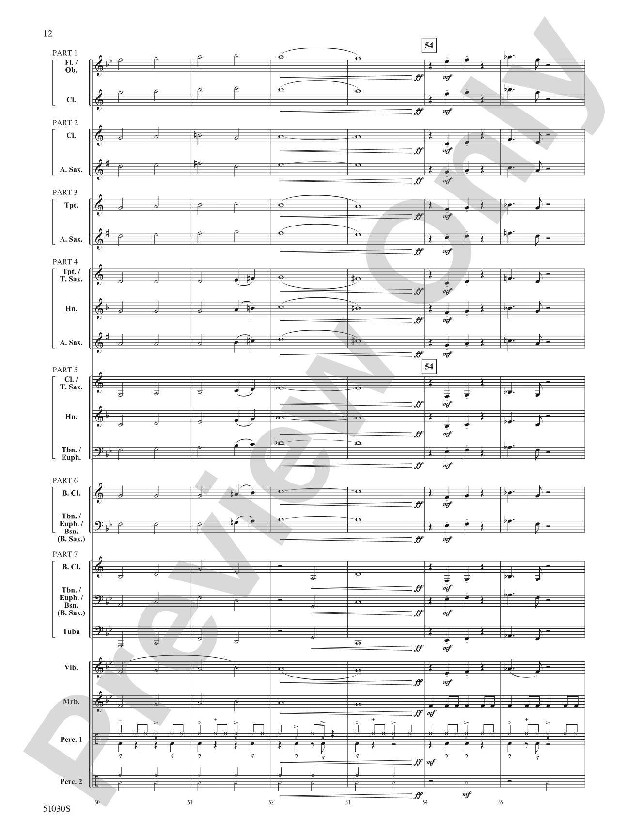 You Better Sleigh!: Concert Band Conductor Score & Parts - ColorFlex version