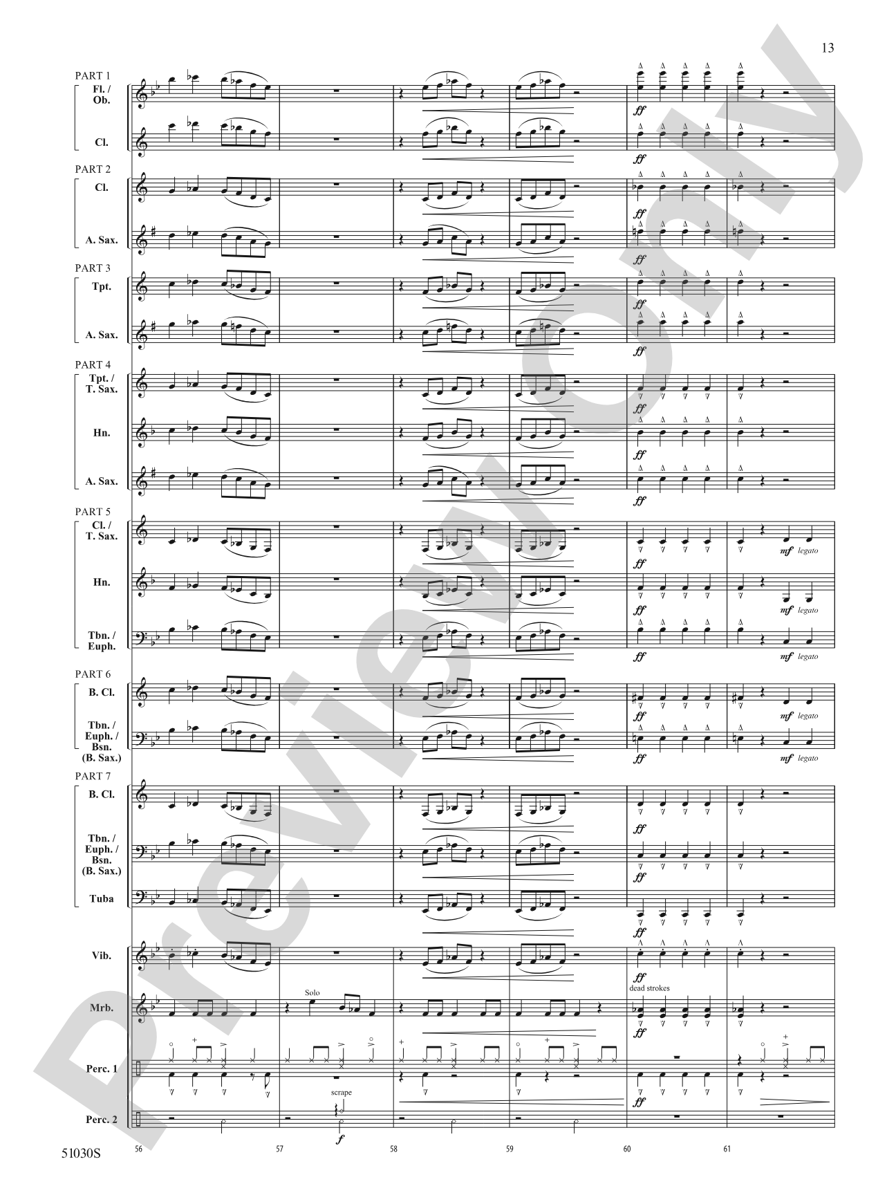You Better Sleigh!: Concert Band Conductor Score & Parts - ColorFlex version