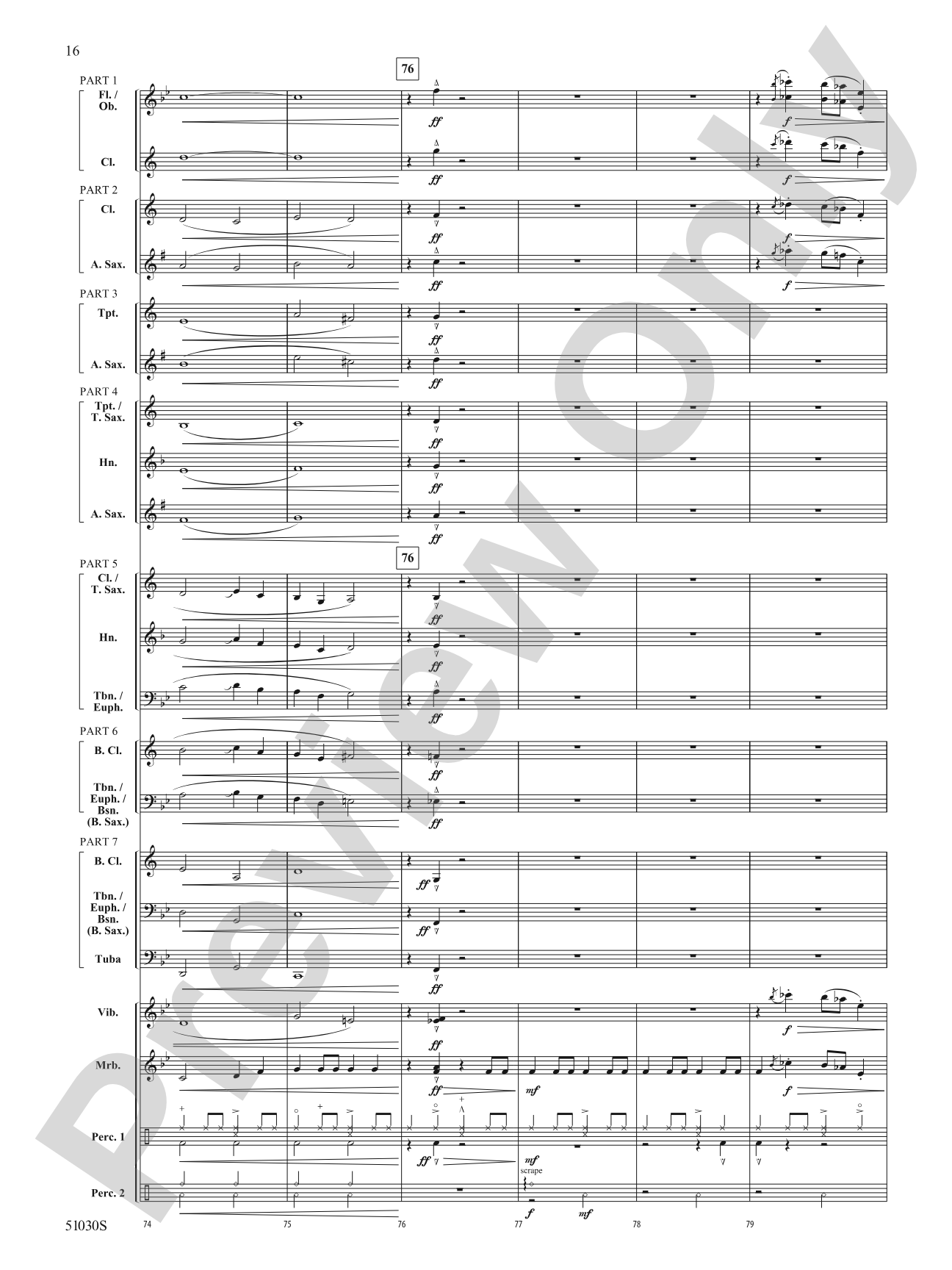 You Better Sleigh!: Concert Band Conductor Score & Parts - ColorFlex version