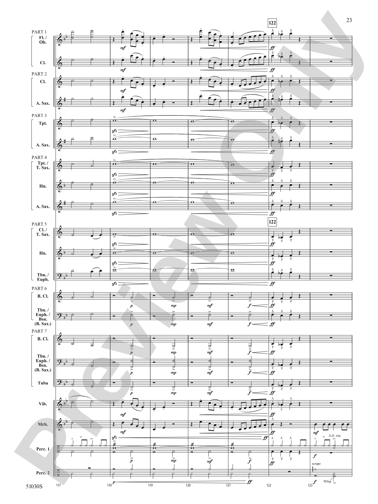 You Better Sleigh!: Concert Band Conductor Score & Parts - ColorFlex version