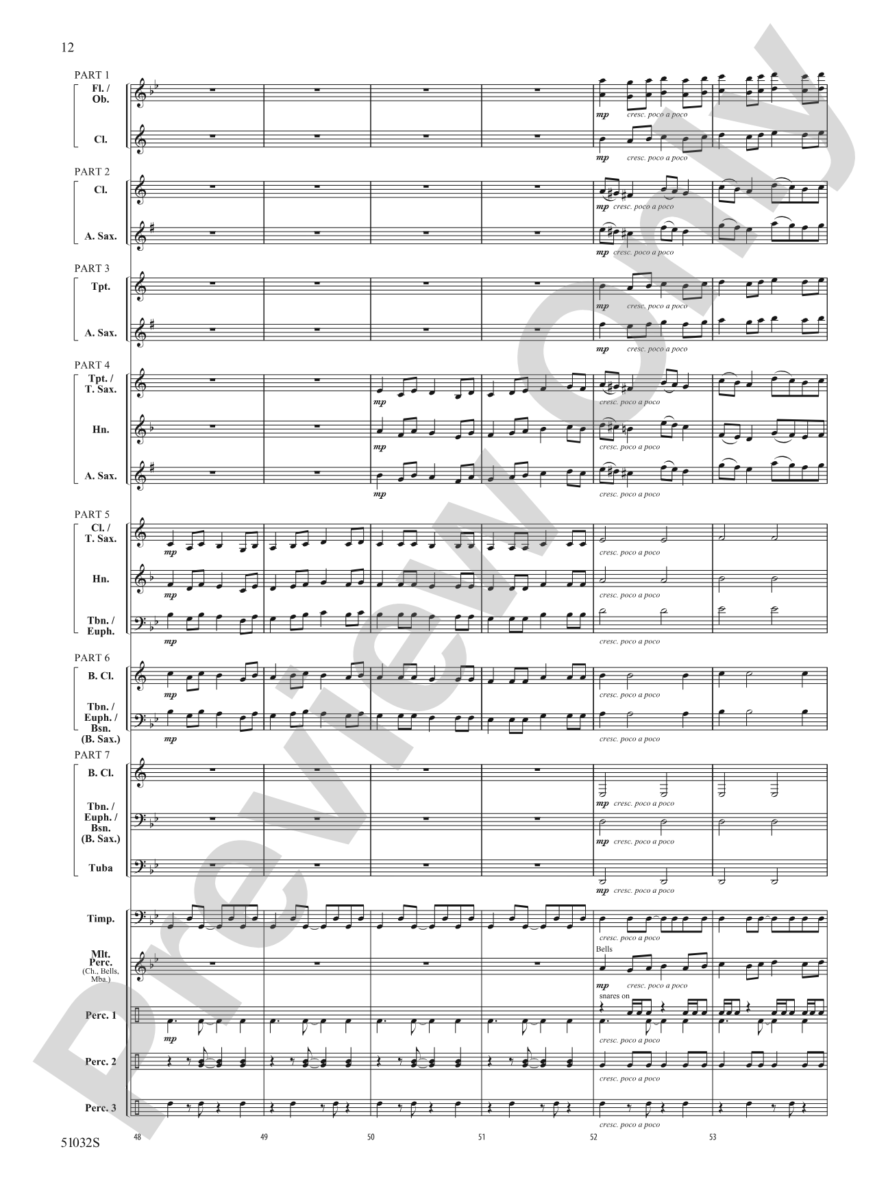 Moscow, 1941: Concert Band Conductor Score & Parts - ColorFlex version