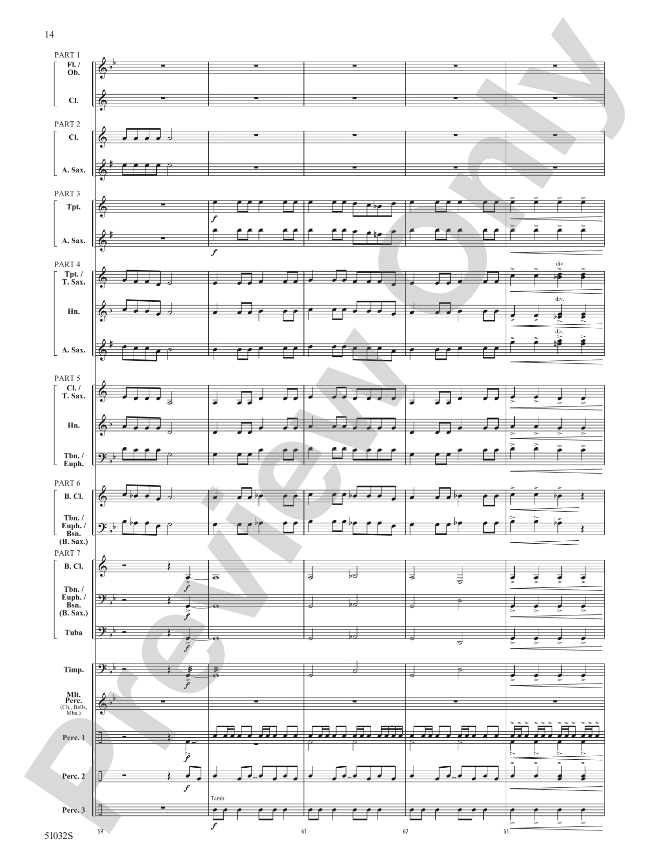 Moscow, 1941: Concert Band Conductor Score & Parts - ColorFlex version