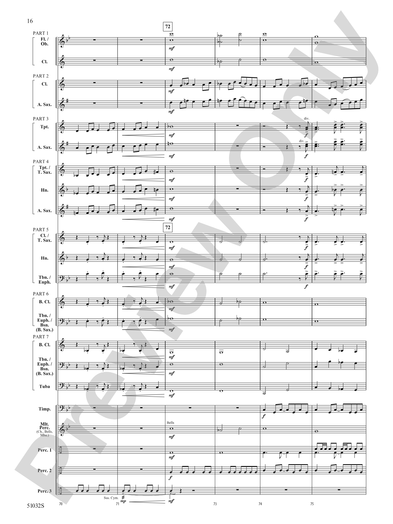 Moscow, 1941: Concert Band Conductor Score & Parts - ColorFlex version