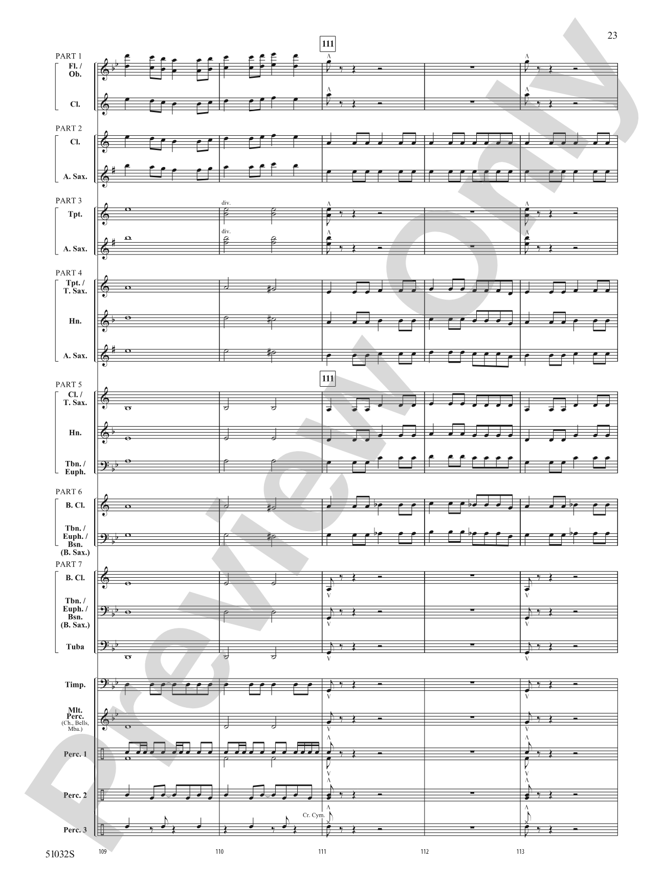 Moscow, 1941: Concert Band Conductor Score & Parts - ColorFlex version
