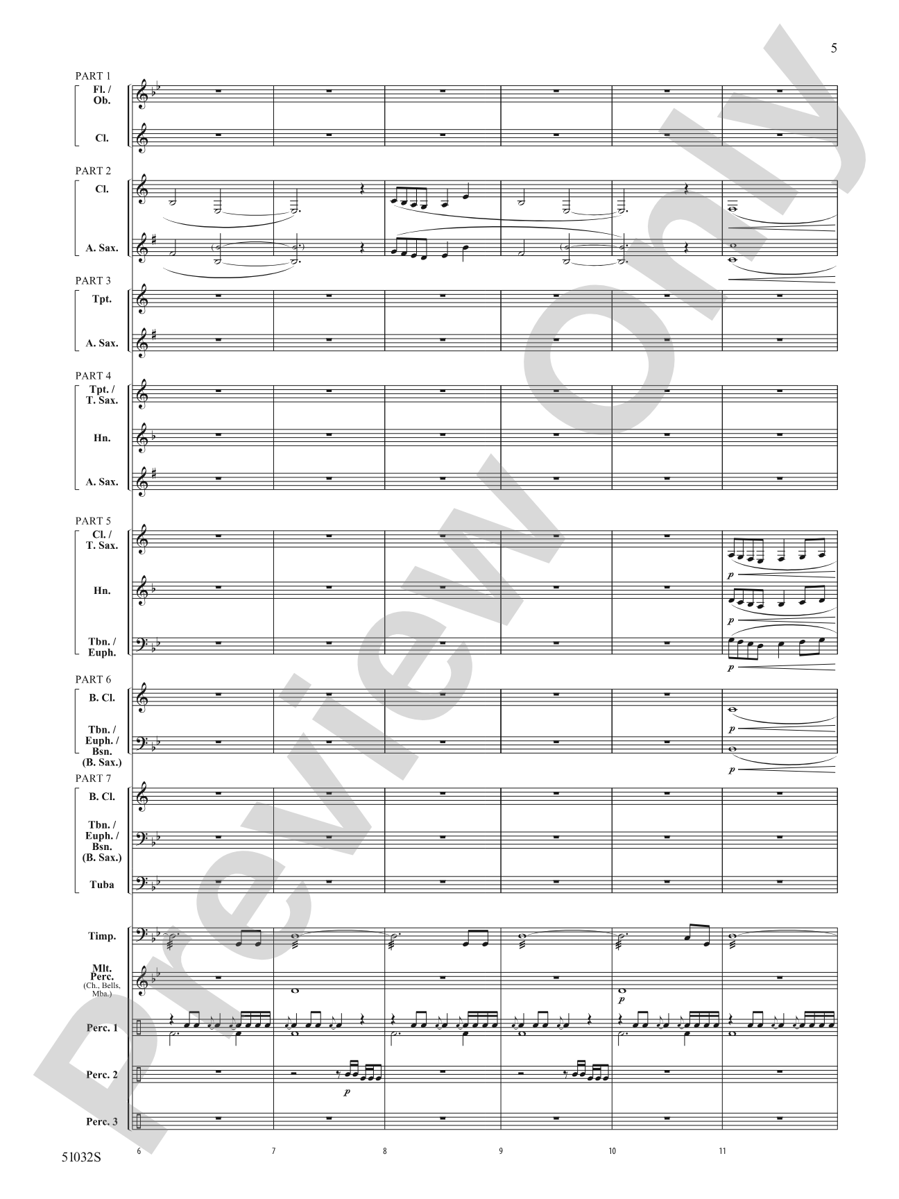 Moscow, 1941: Concert Band Conductor Score & Parts - ColorFlex version