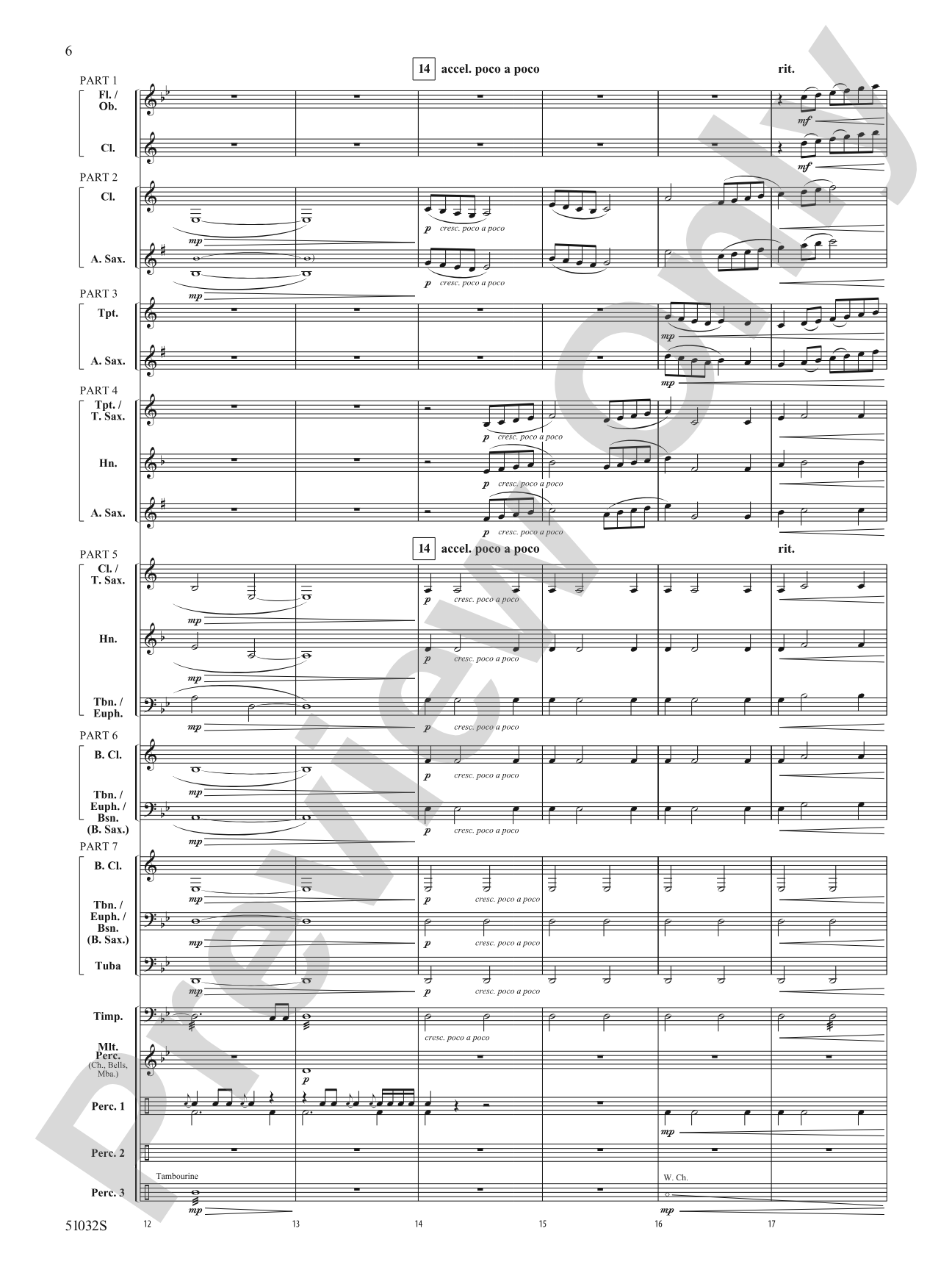 Moscow, 1941: Concert Band Conductor Score & Parts - ColorFlex version
