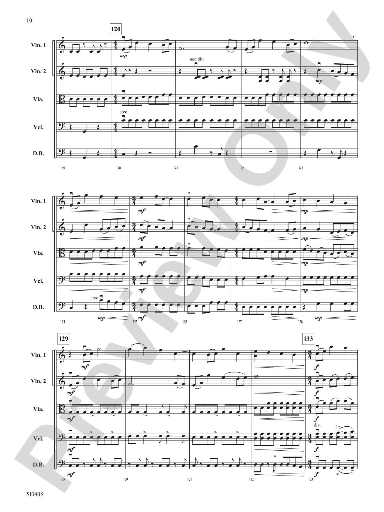 The Golden Gateway: String Orchestra Conductor Score & Parts