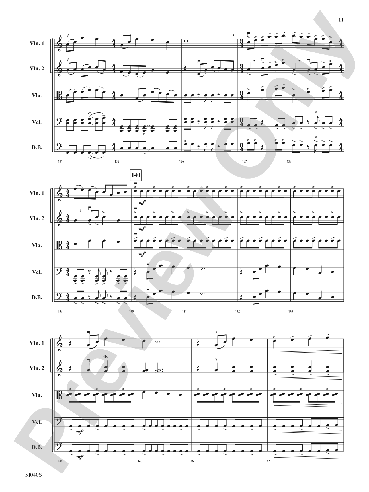 The Golden Gateway: String Orchestra Conductor Score & Parts
