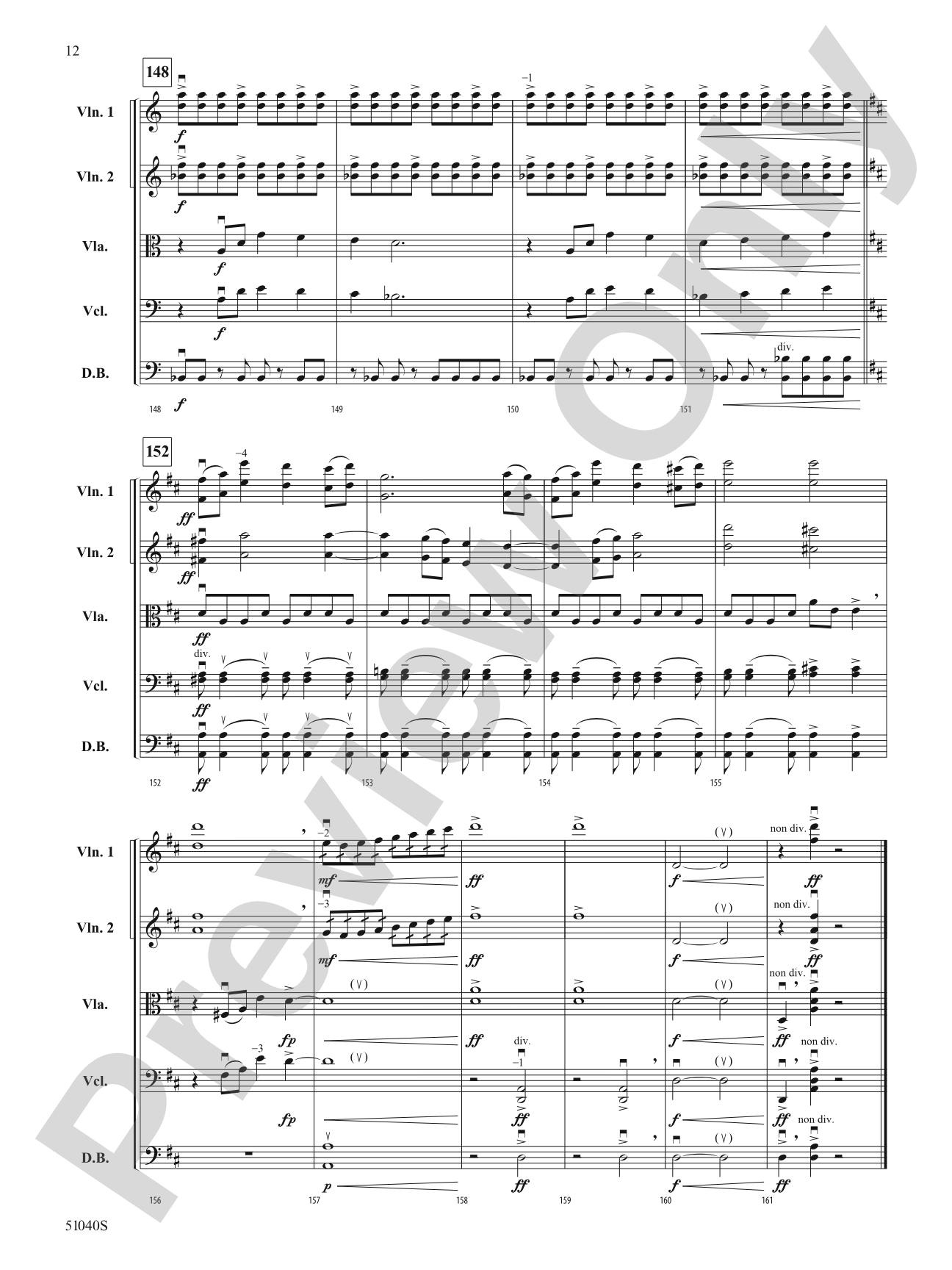 The Golden Gateway: String Orchestra Conductor Score & Parts