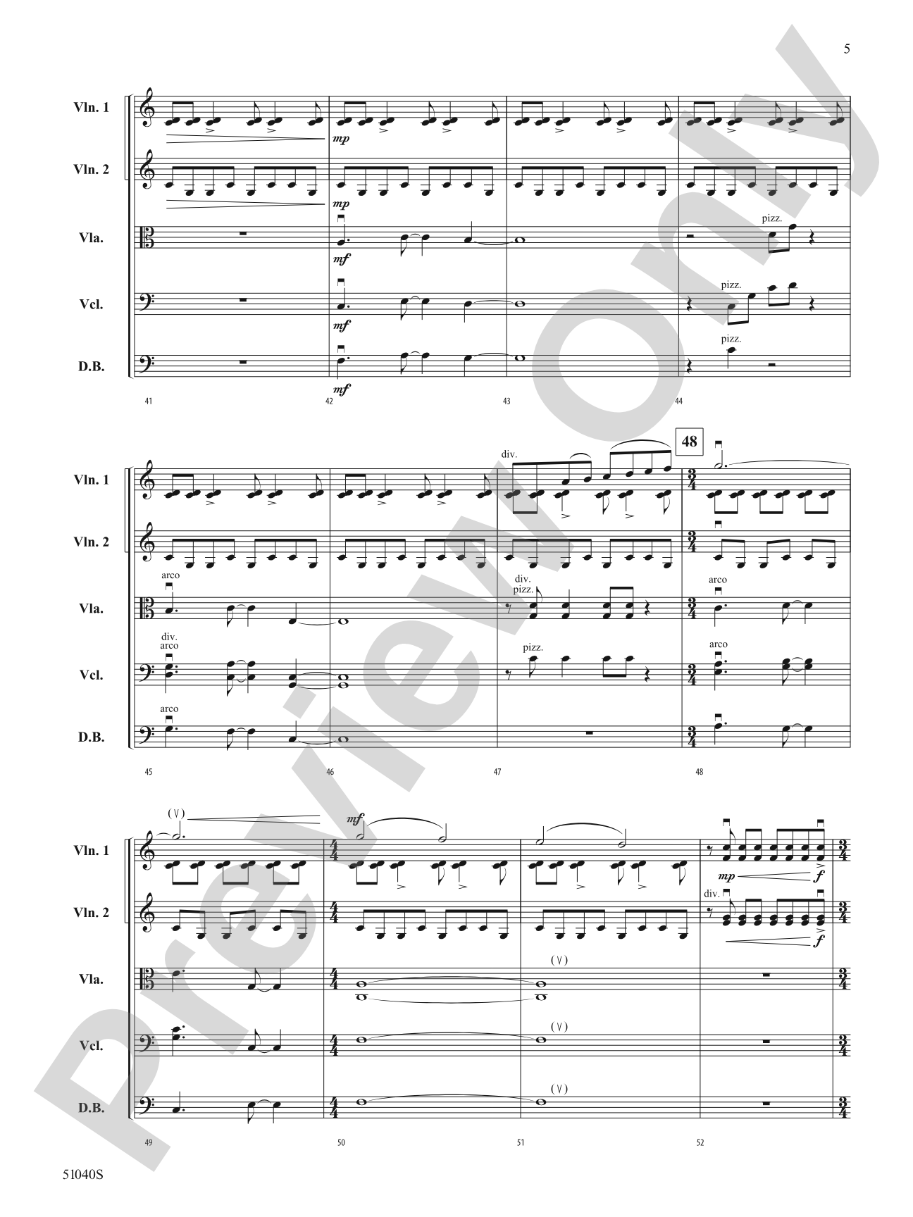 The Golden Gateway: String Orchestra Conductor Score & Parts