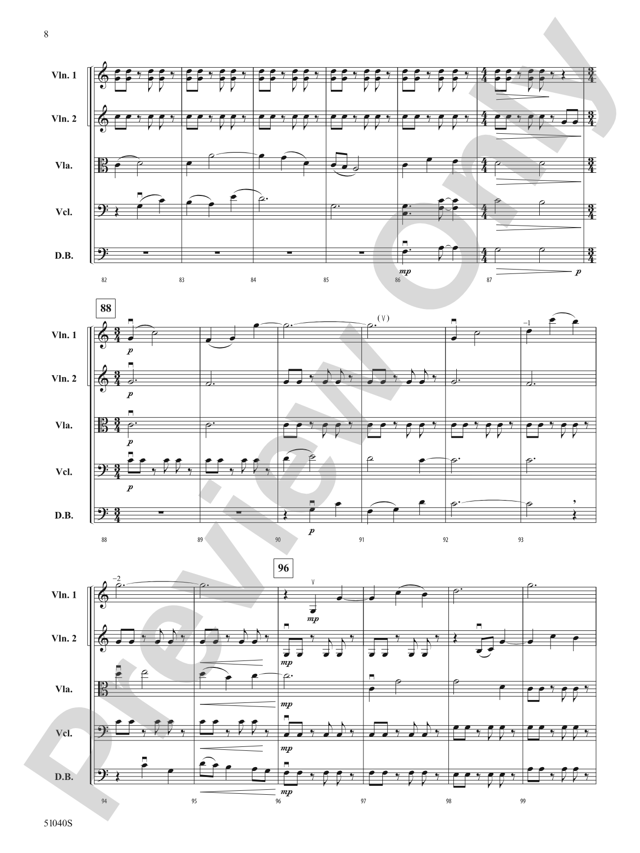 The Golden Gateway: String Orchestra Conductor Score & Parts