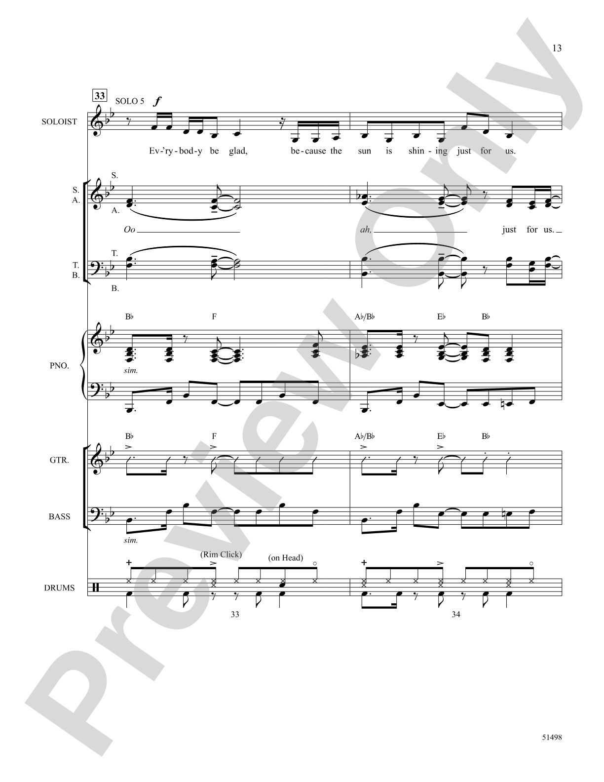 A Brand New Day: Choral SoundPax