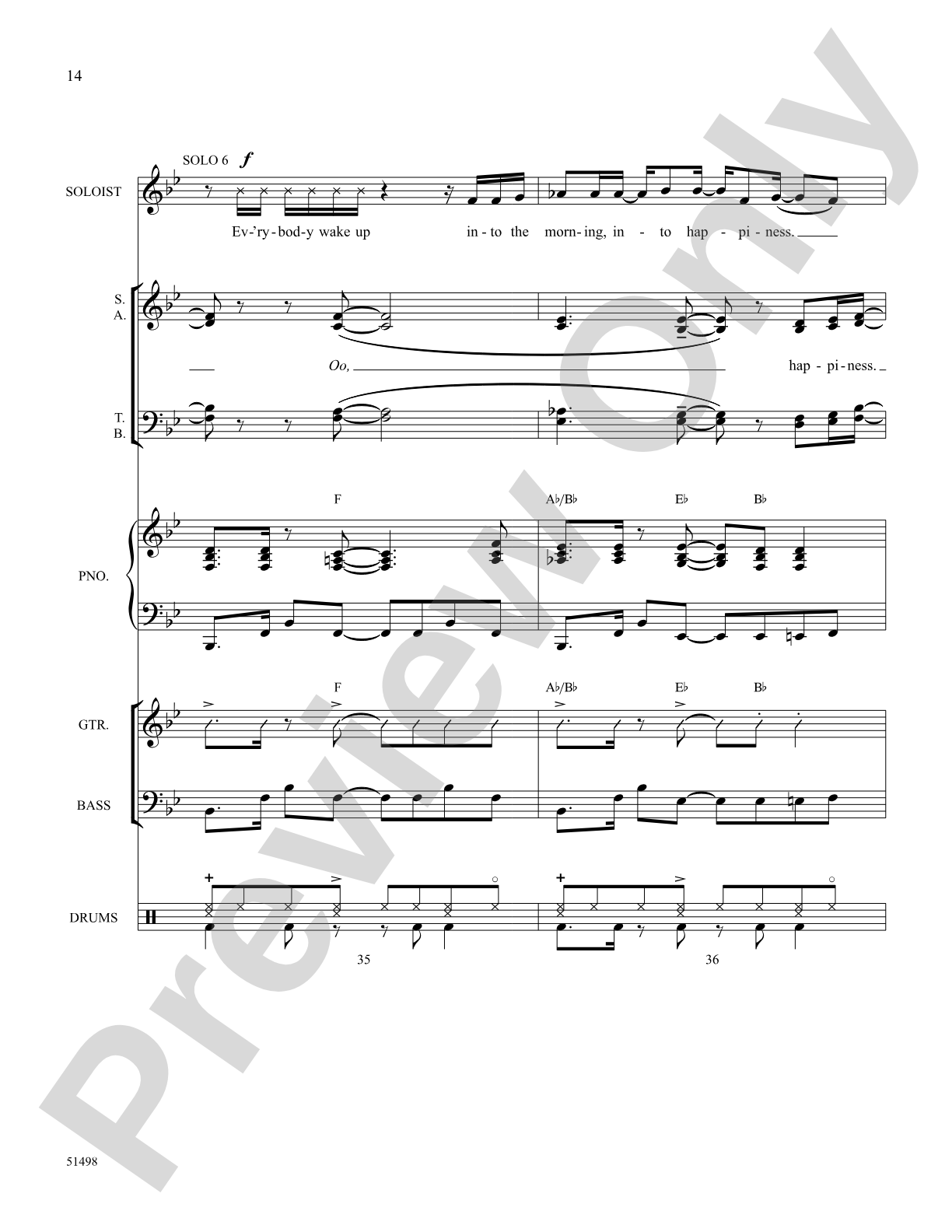 A Brand New Day: Choral SoundPax