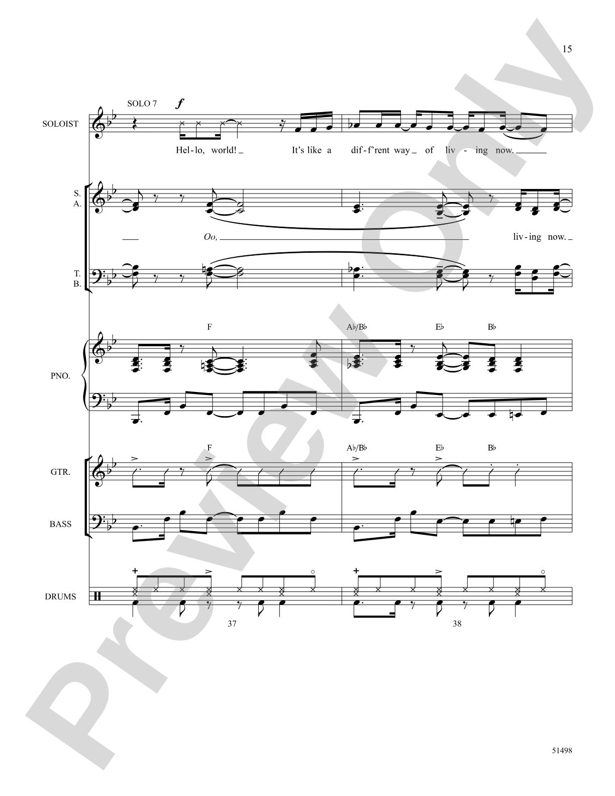 A Brand New Day: Choral SoundPax
