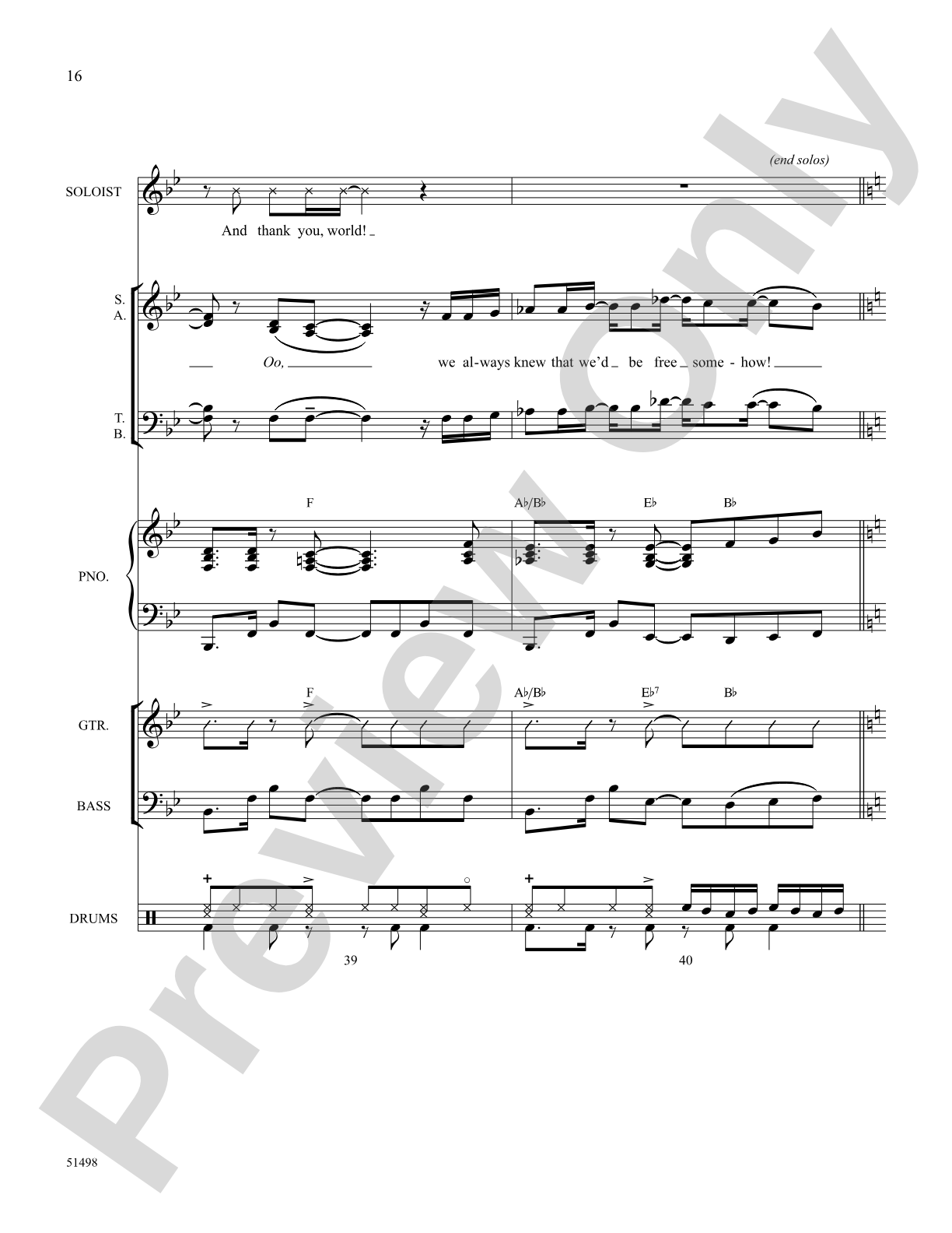 A Brand New Day: Choral SoundPax