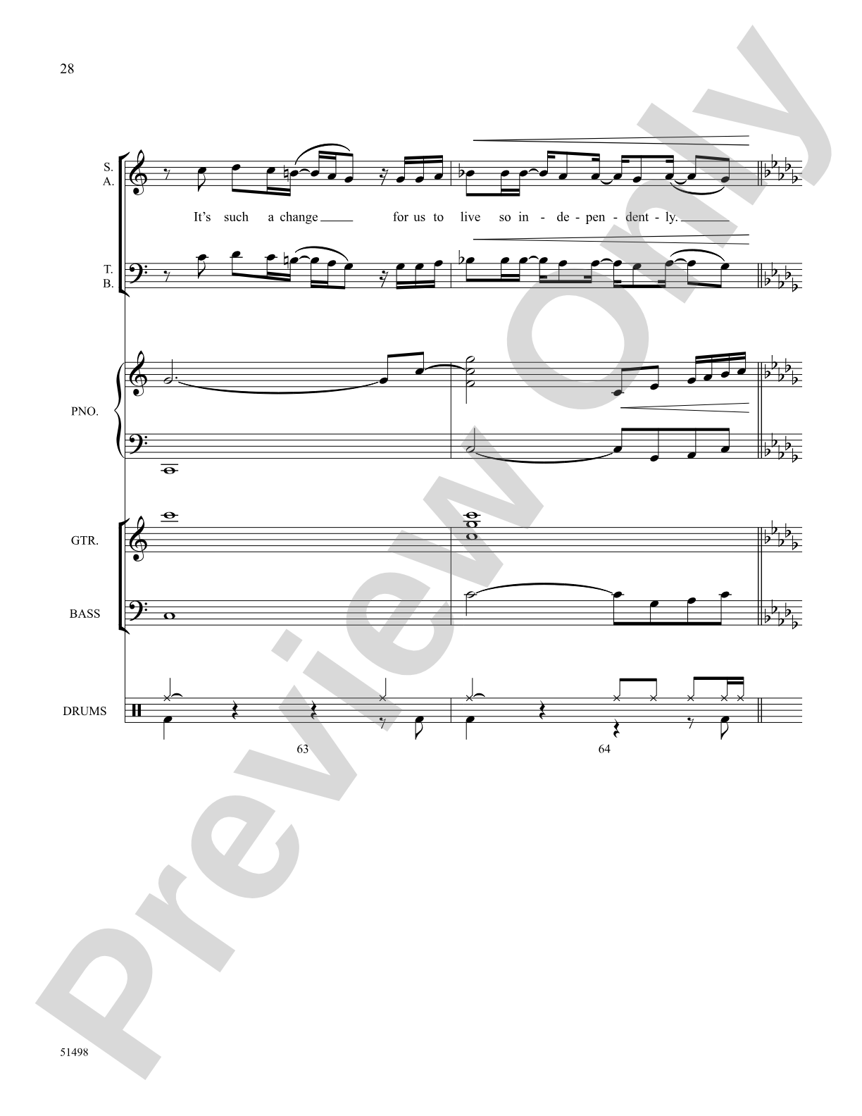 A Brand New Day: Choral SoundPax