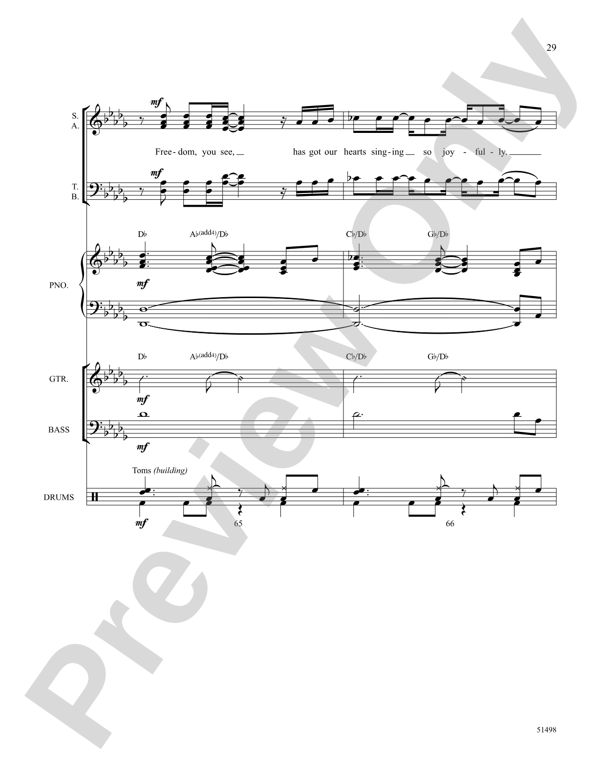 A Brand New Day: Choral SoundPax