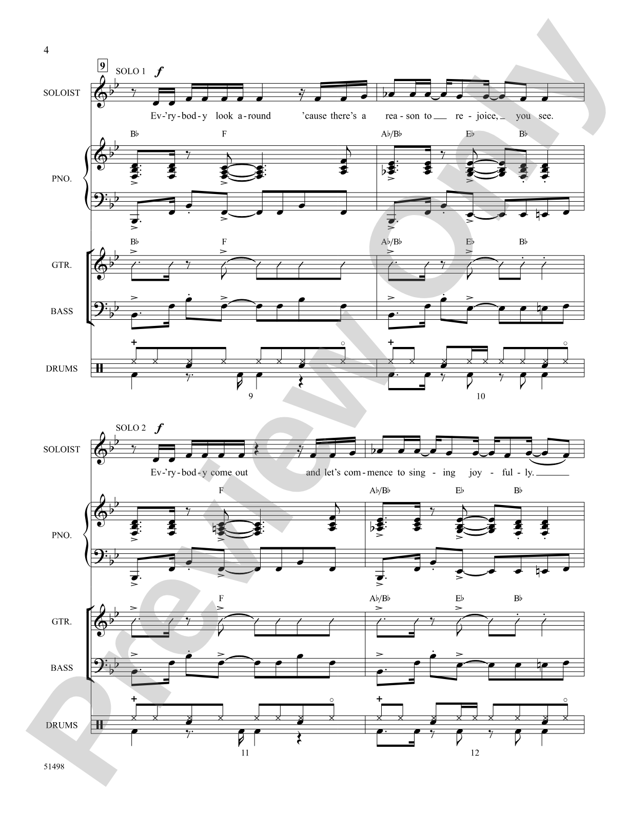 A Brand New Day: Choral SoundPax