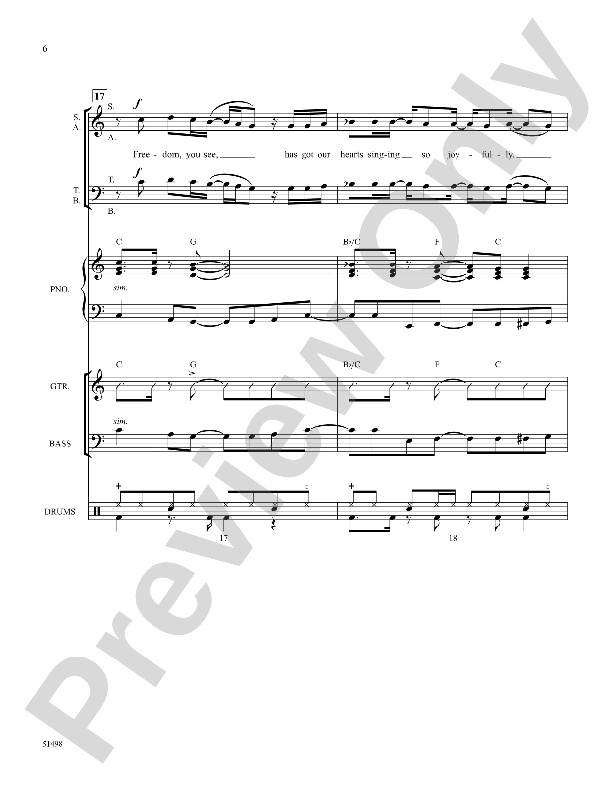 A Brand New Day: Choral SoundPax