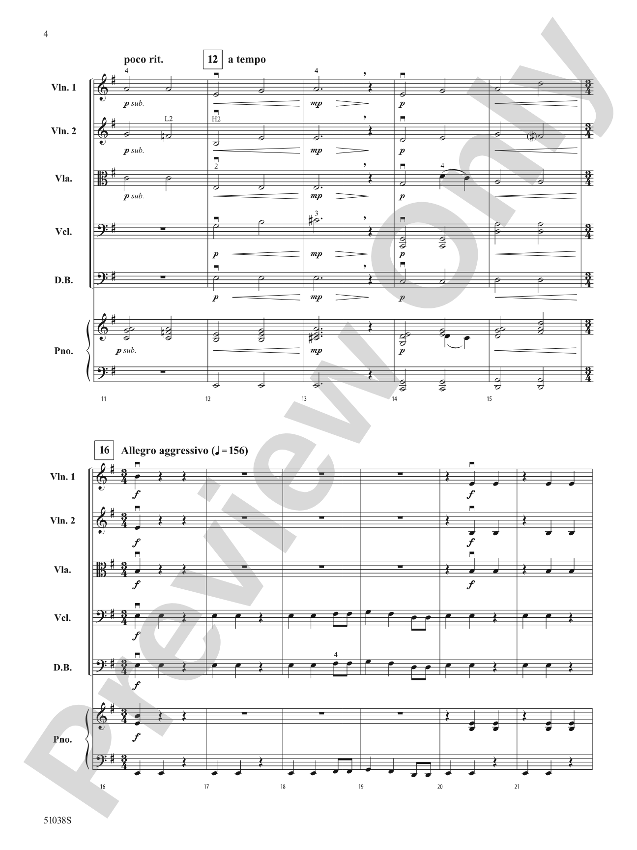 Dragon Pearl: String Orchestra Conductor Score & Parts