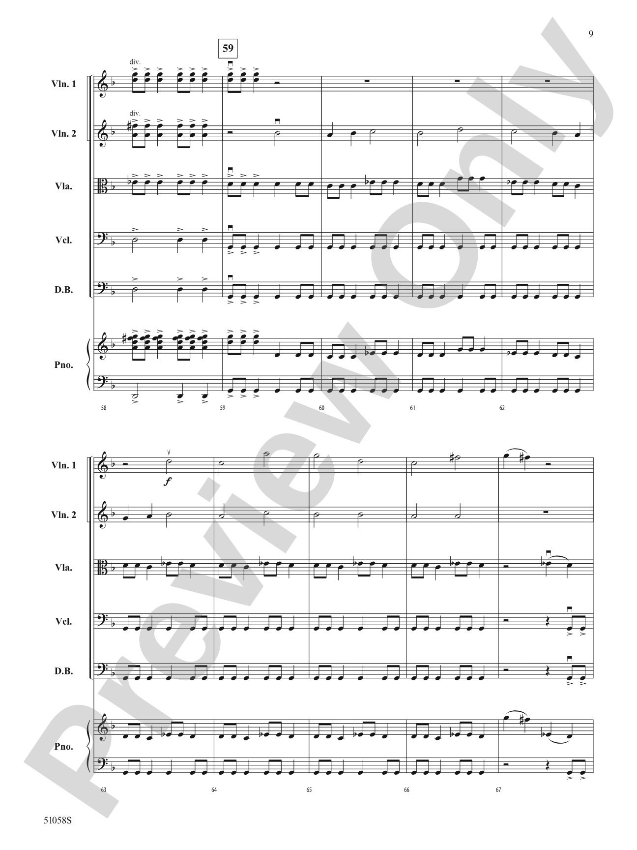 Into the Shadows: String Orchestra Conductor Score & Parts