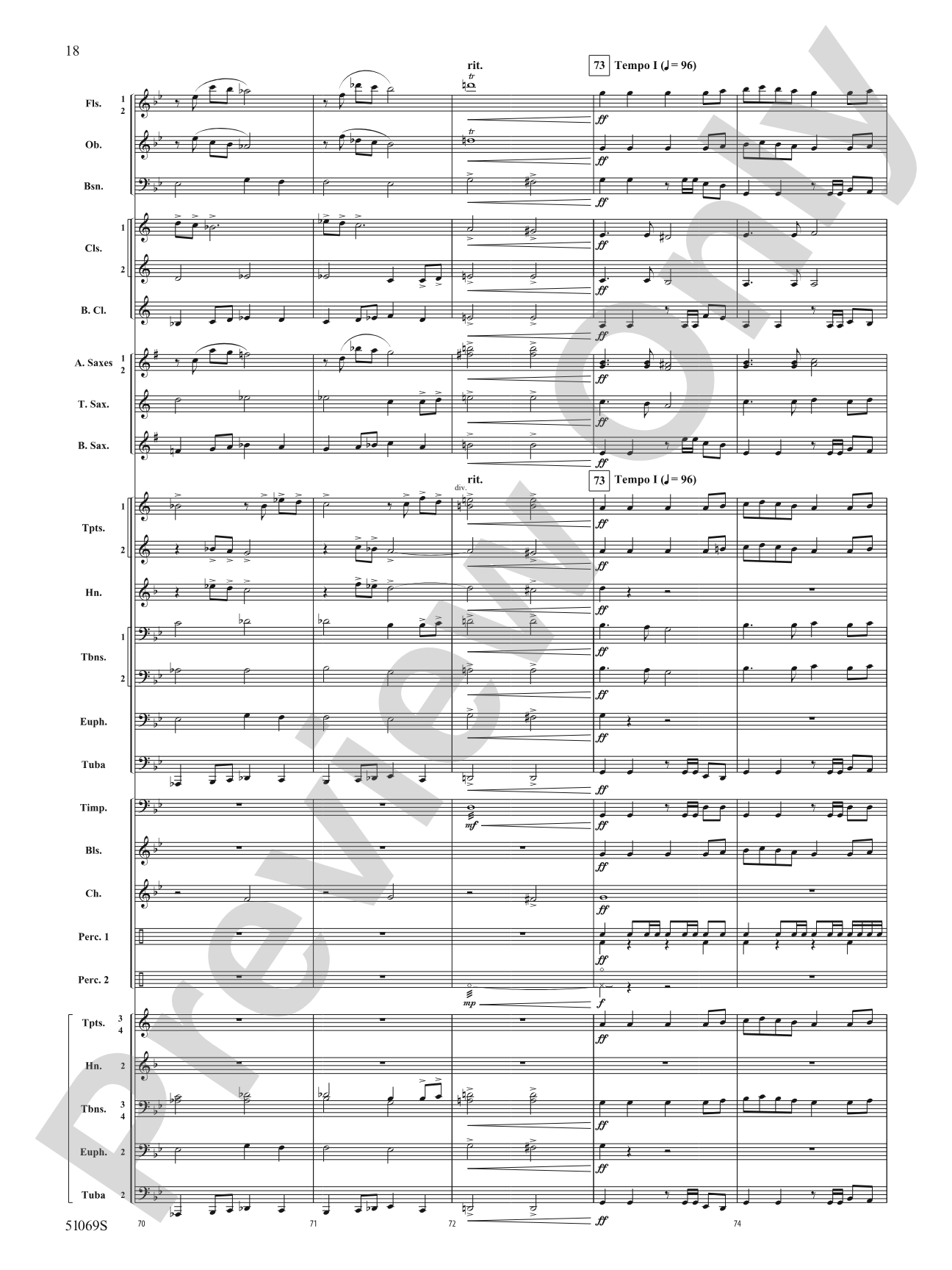 March of the Centurions: Concert Band Conductor Score & Parts