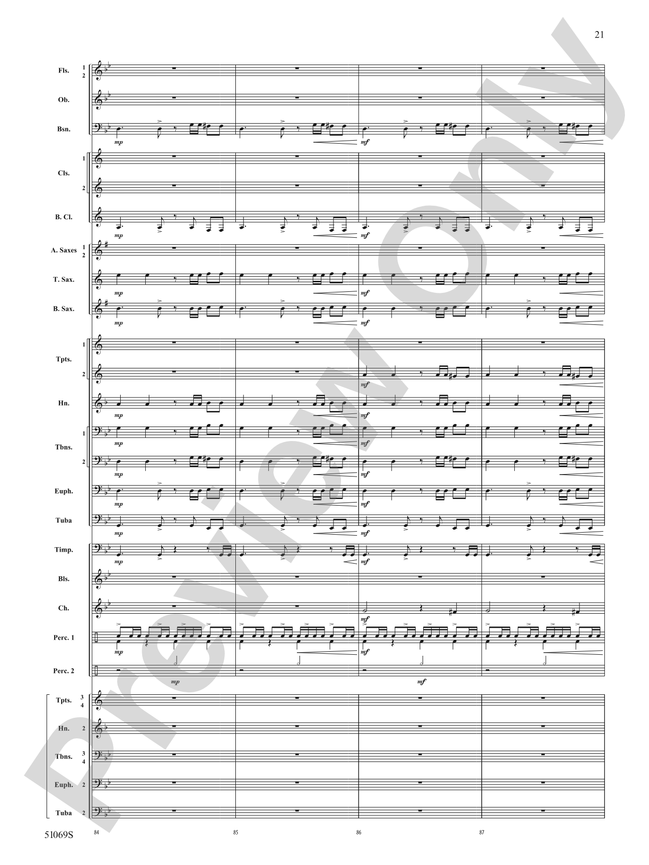 March of the Centurions: Concert Band Conductor Score & Parts
