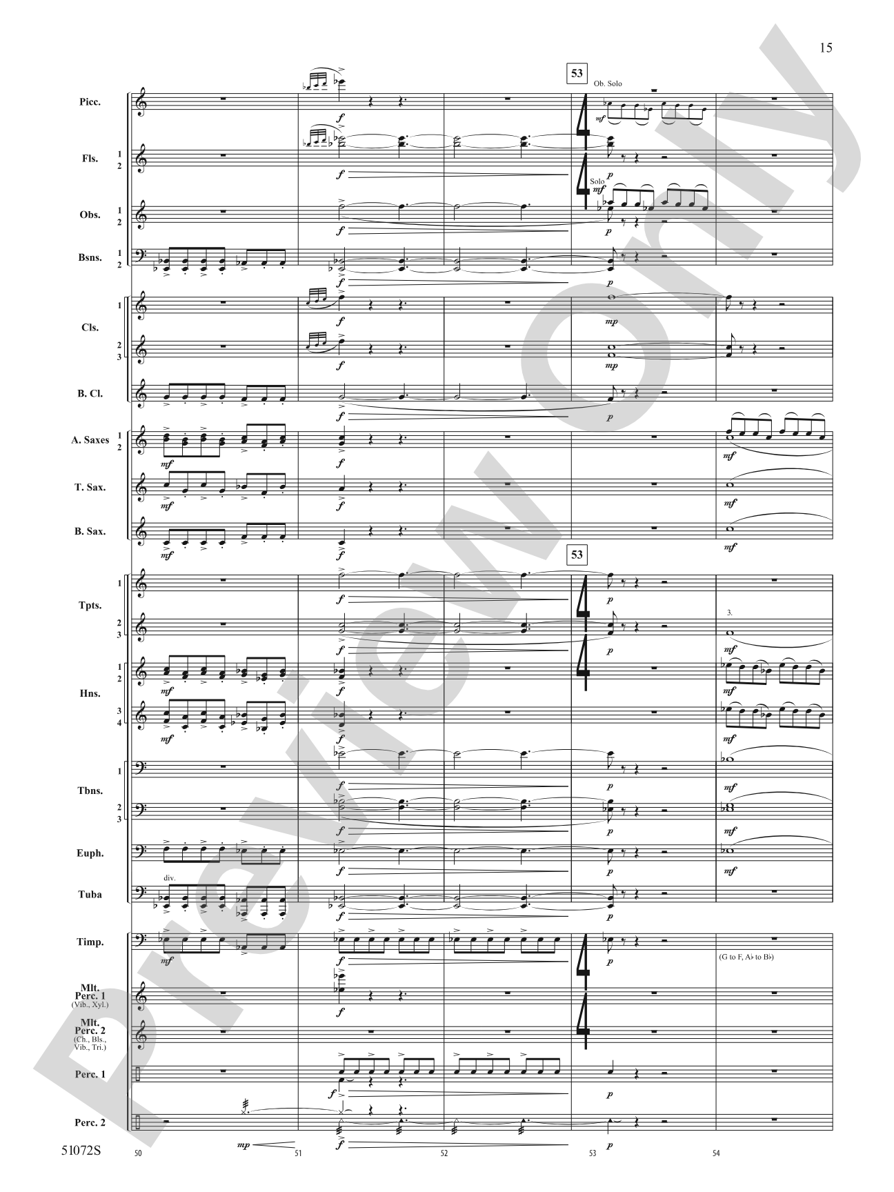 Cathedral Mountain: Concert Band Conductor Score & Parts