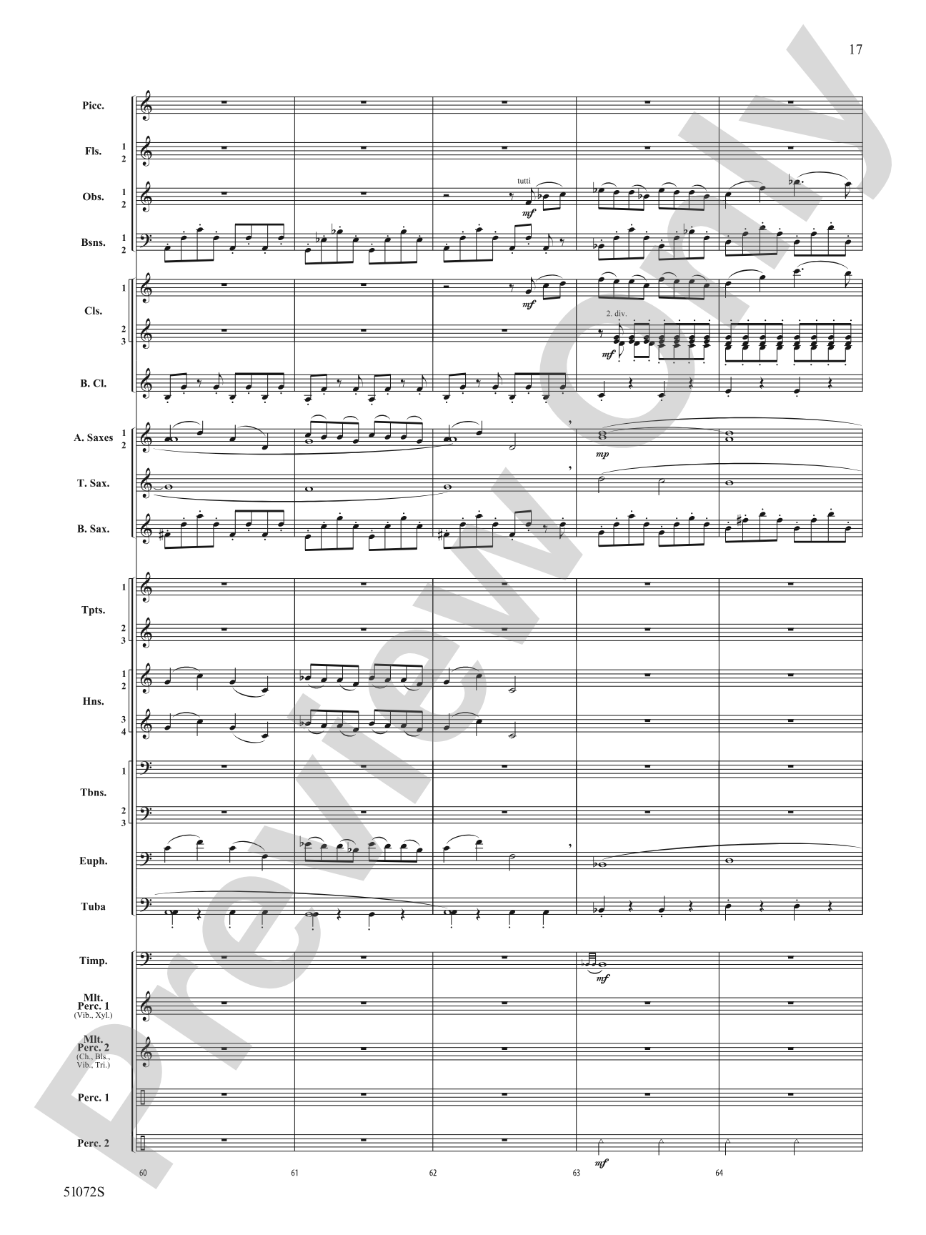 Cathedral Mountain: Concert Band Conductor Score & Parts