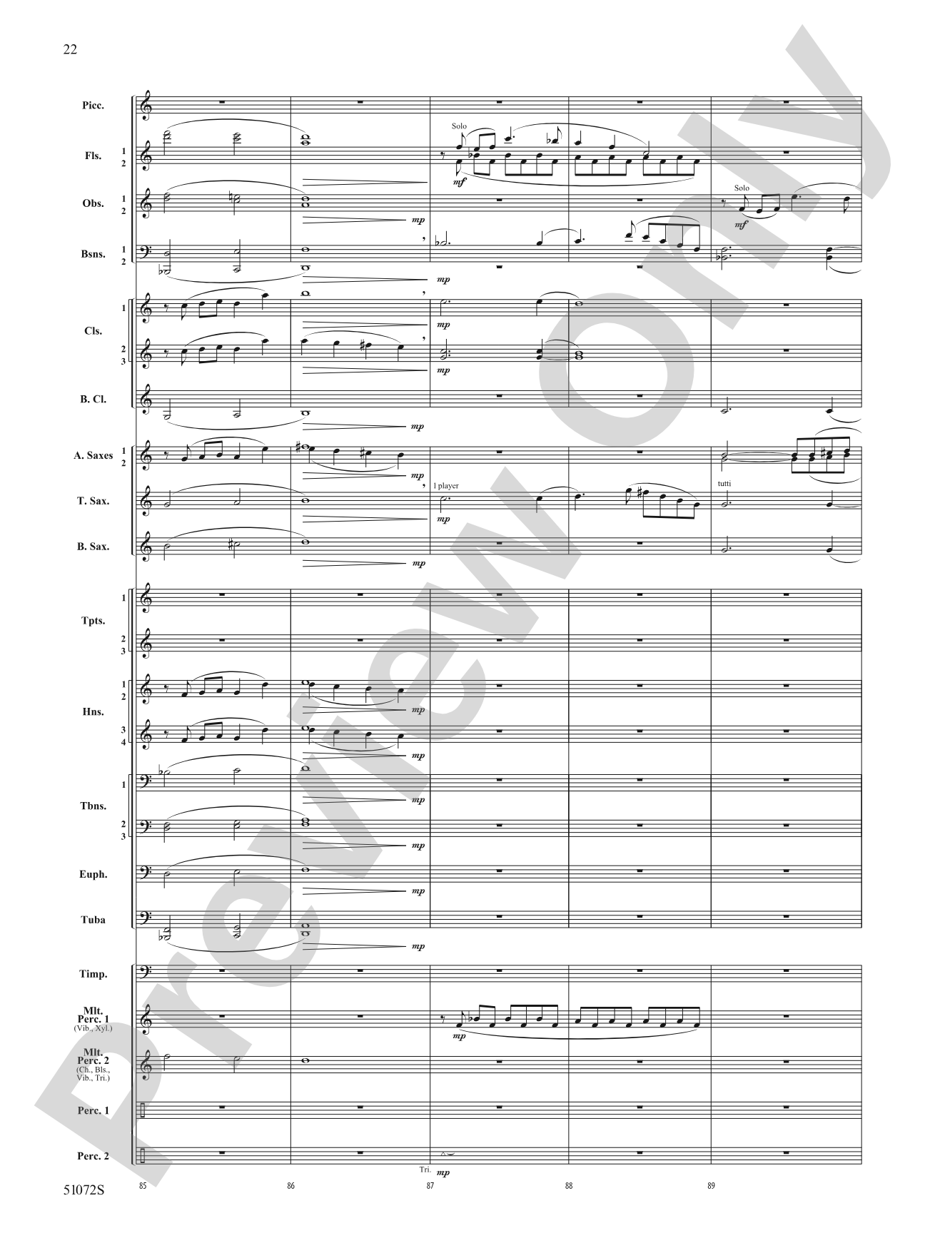 Cathedral Mountain: Concert Band Conductor Score & Parts