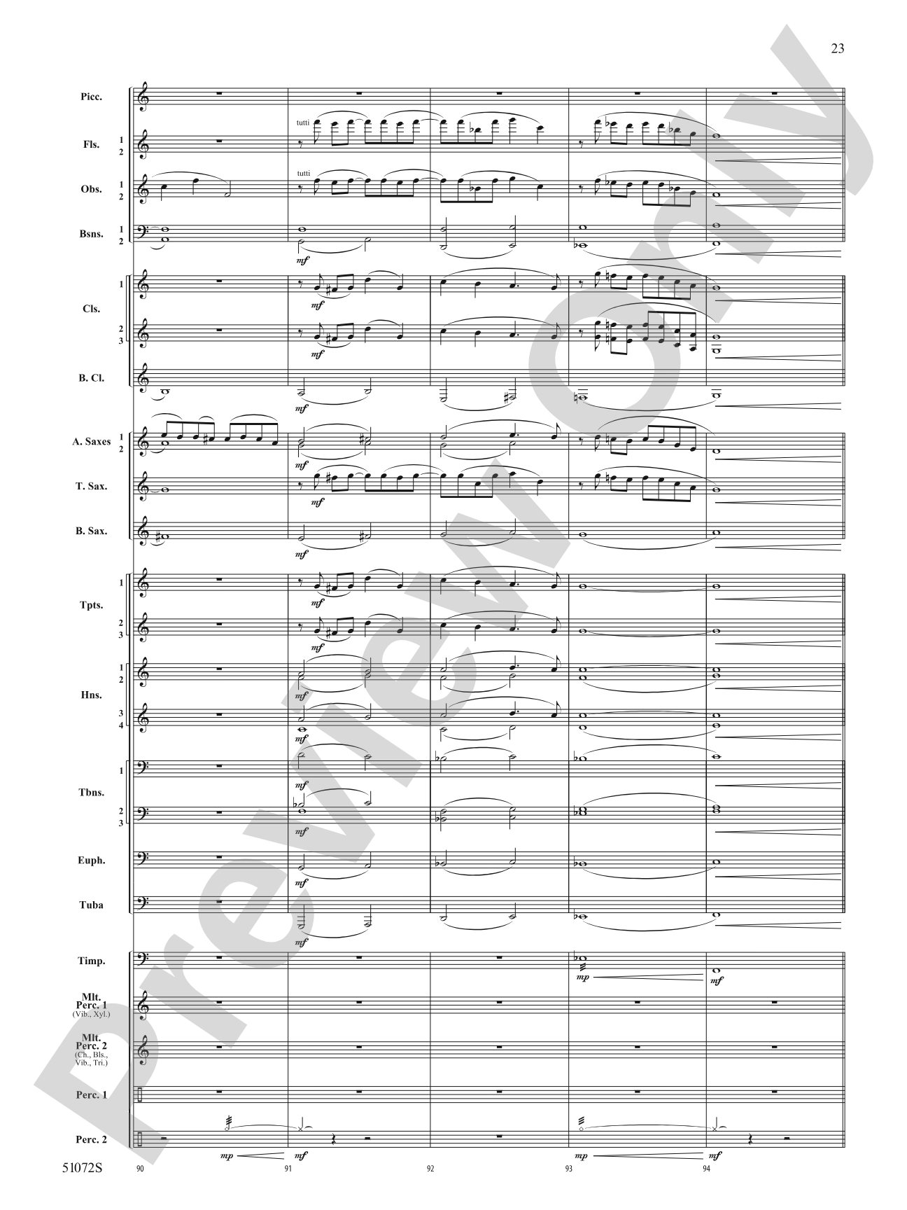 Cathedral Mountain: Concert Band Conductor Score & Parts