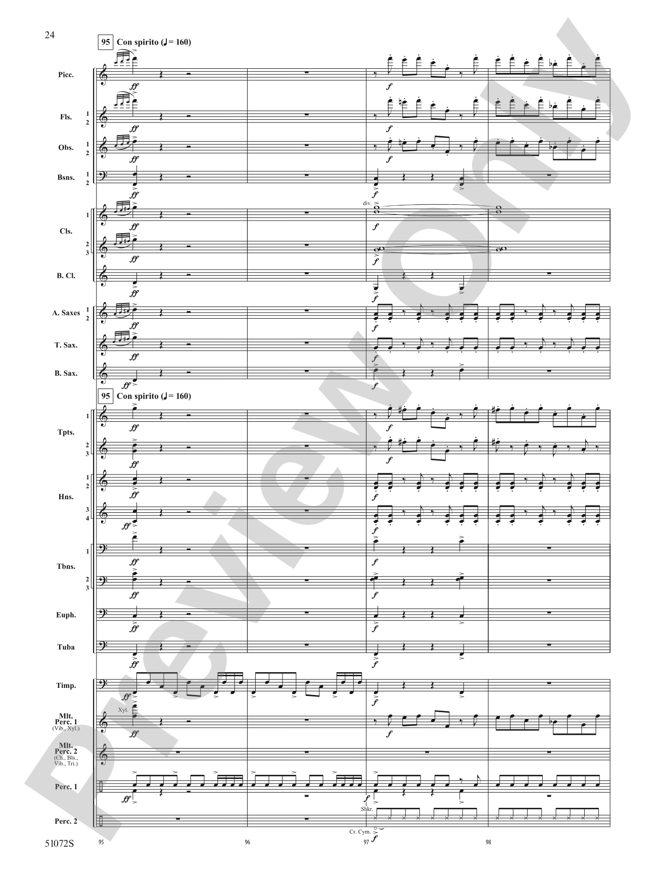 Cathedral Mountain: Concert Band Conductor Score & Parts