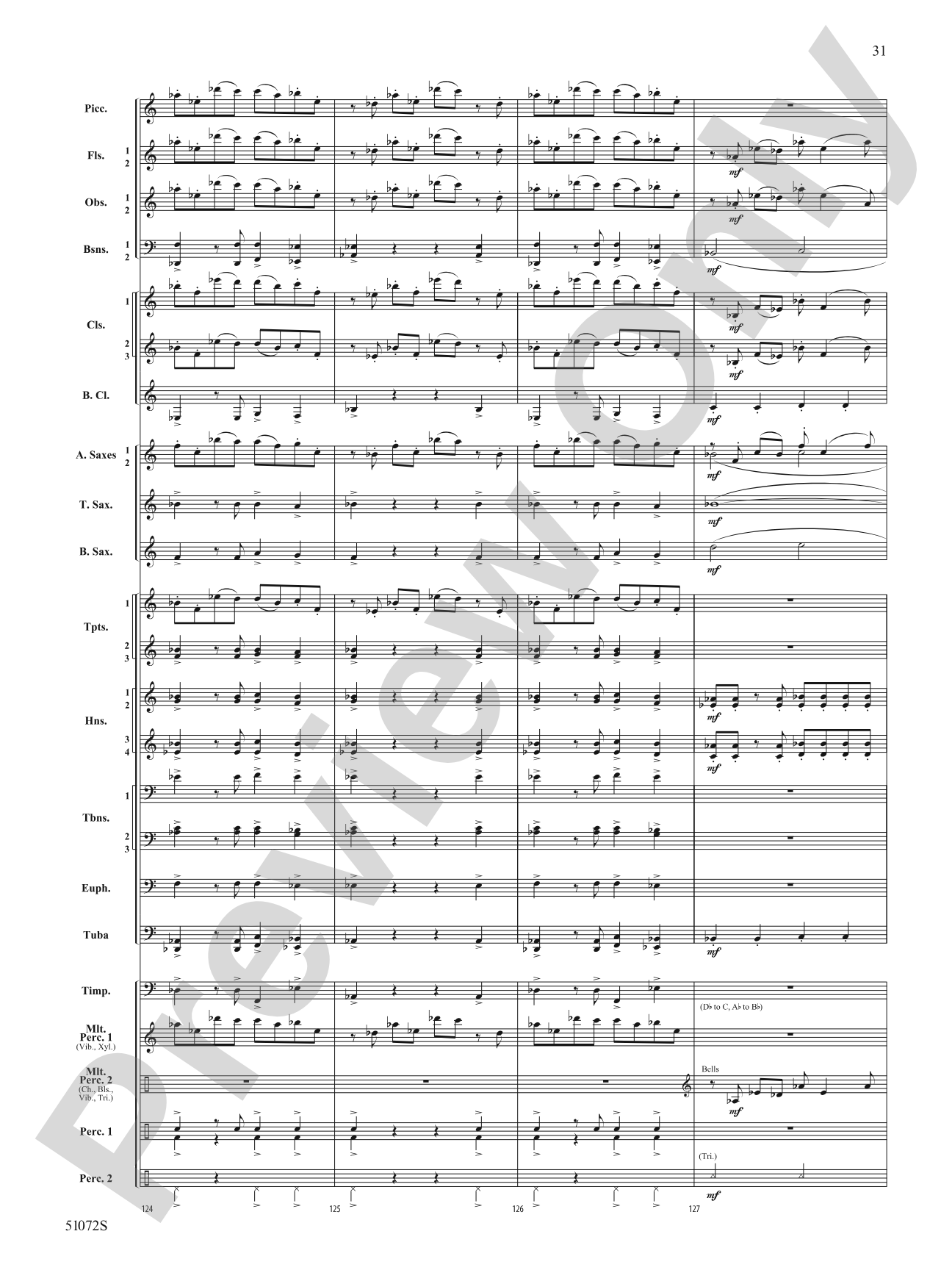 Cathedral Mountain: Concert Band Conductor Score & Parts