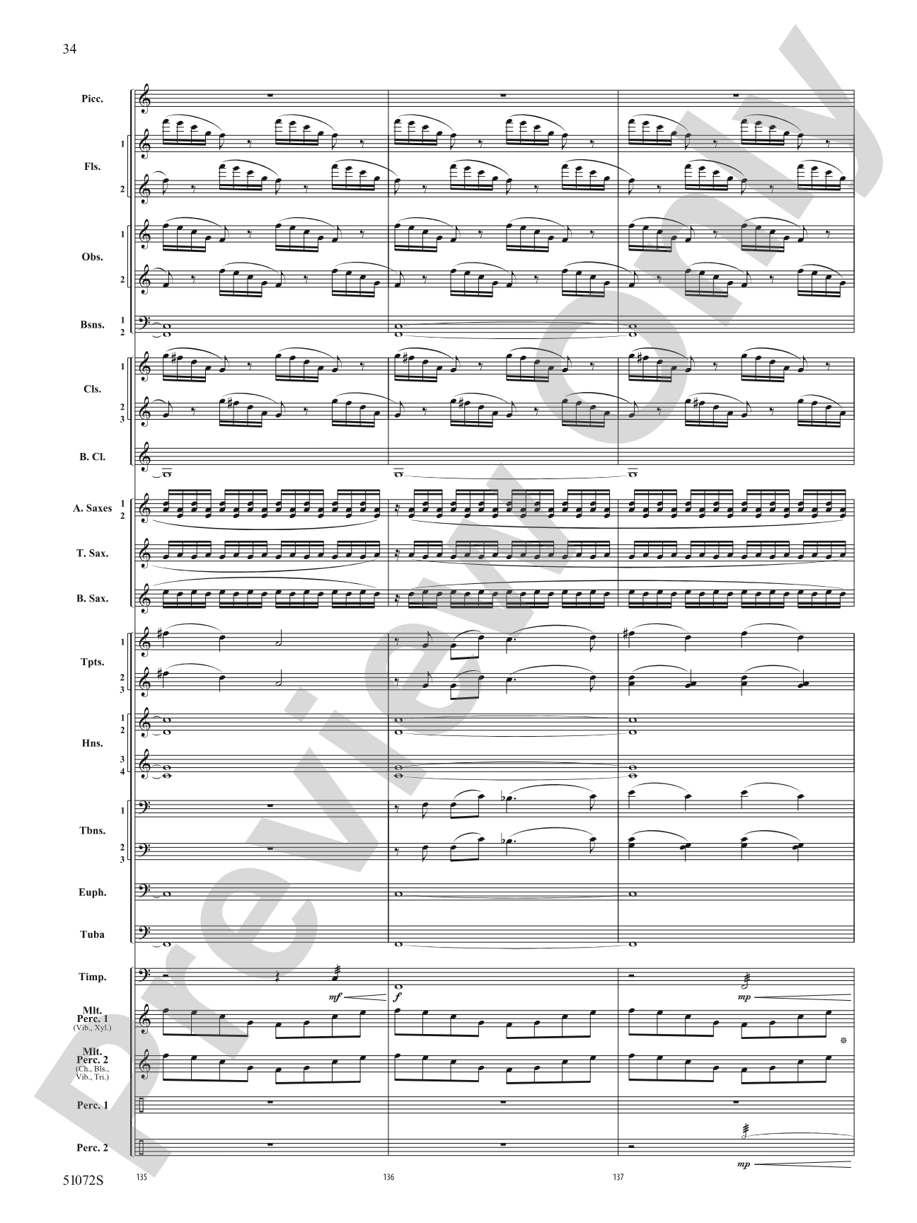 Cathedral Mountain: Concert Band Conductor Score & Parts