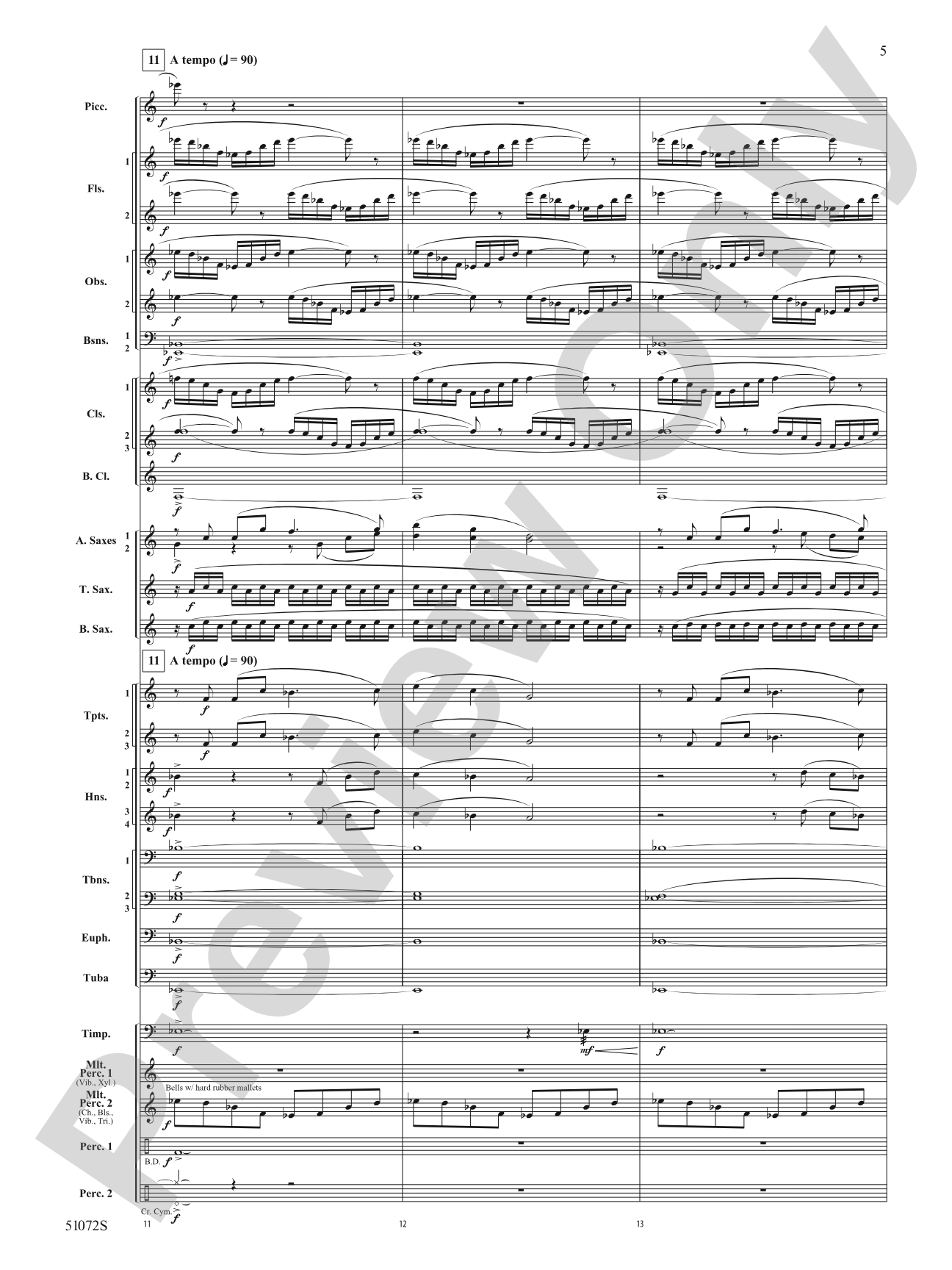 Cathedral Mountain: Concert Band Conductor Score & Parts