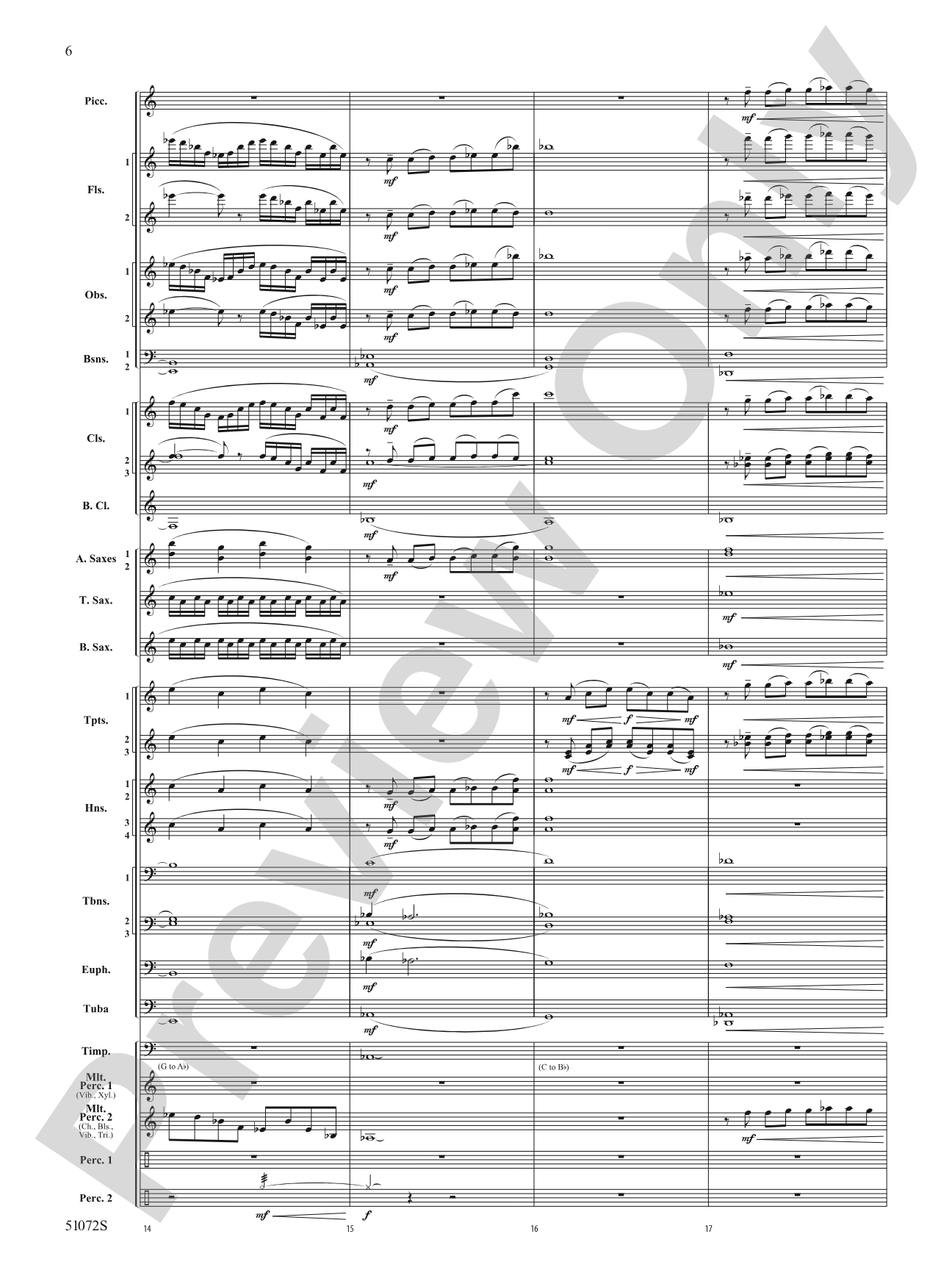 Cathedral Mountain: Concert Band Conductor Score & Parts