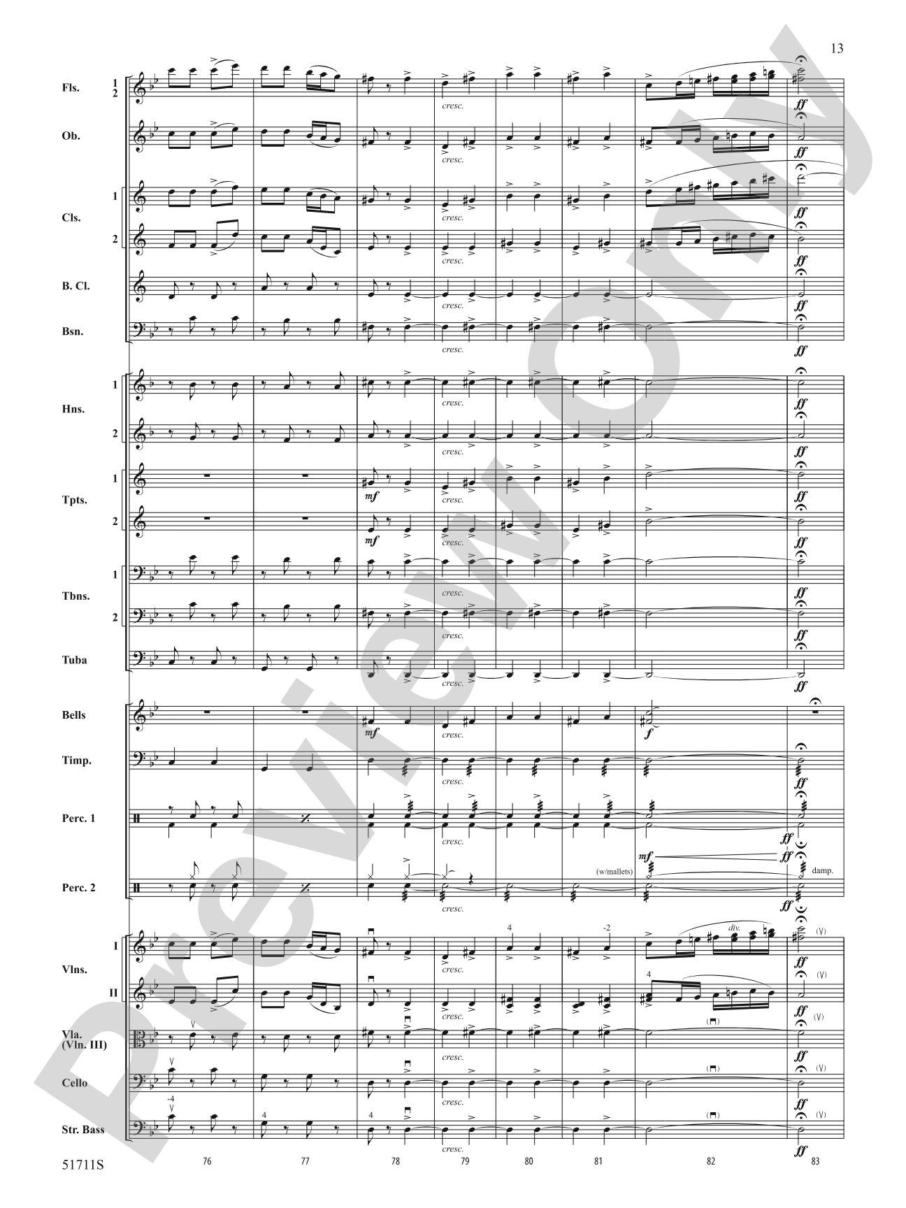 A Hanukkah Festival: Full Orchestra Conductor Score & Parts
