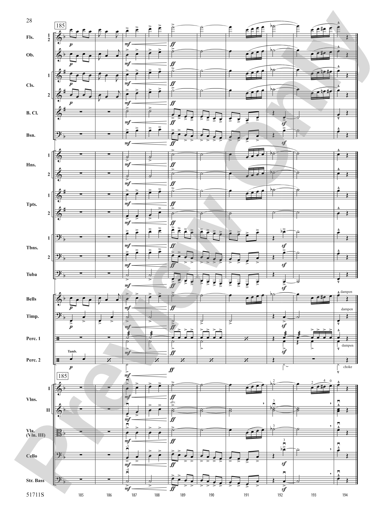 A Hanukkah Festival: Full Orchestra Conductor Score & Parts