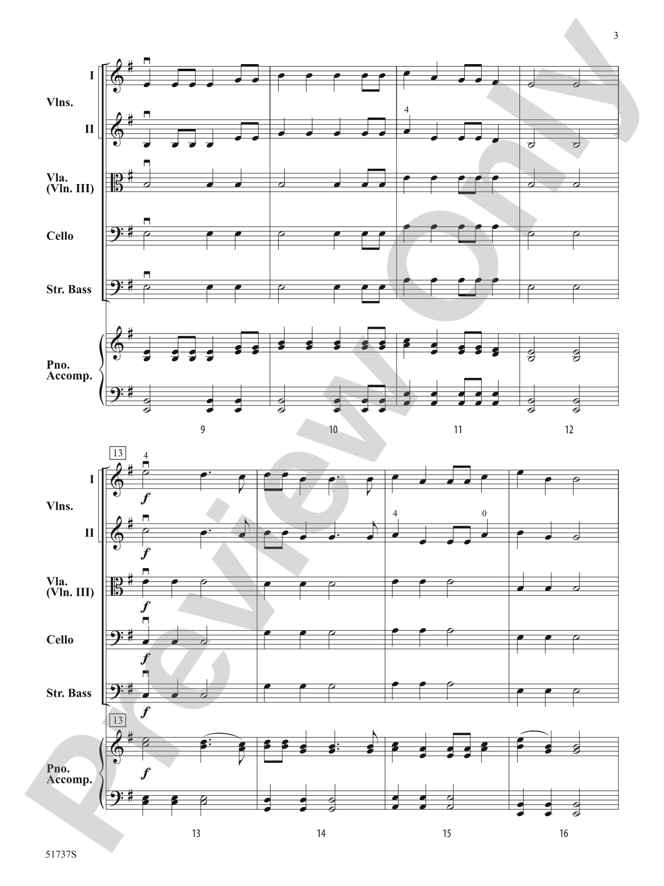 The Wellerman: String Orchestra Conductor Score & Parts
