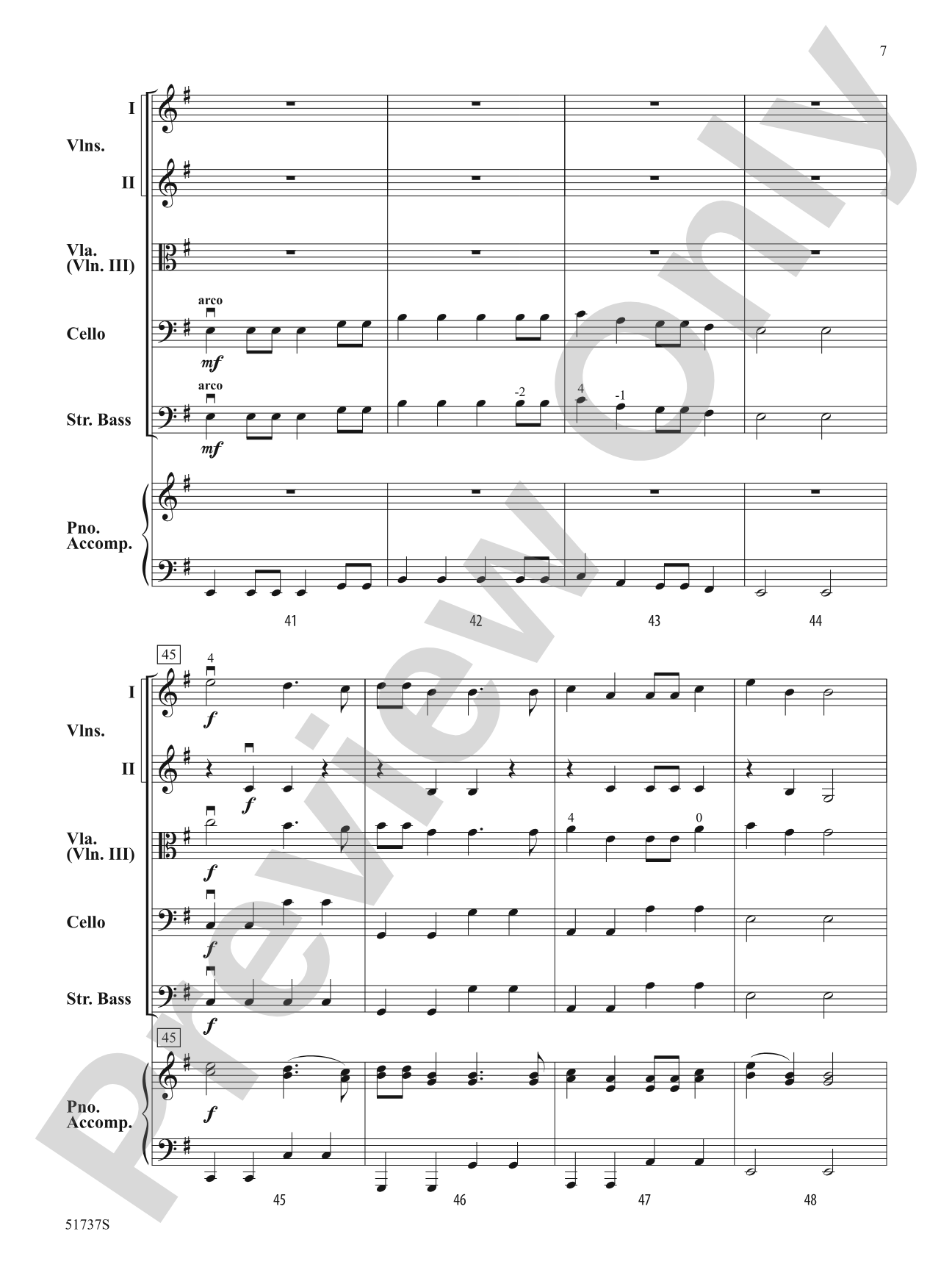 The Wellerman: String Orchestra Conductor Score & Parts
