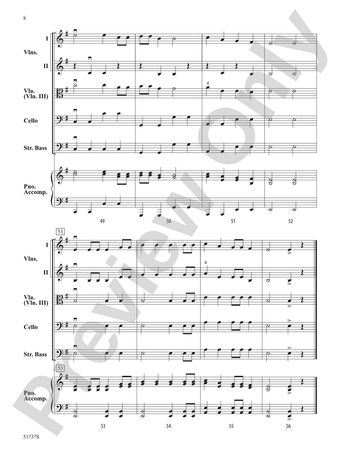 The Wellerman: String Orchestra Conductor Score & Parts