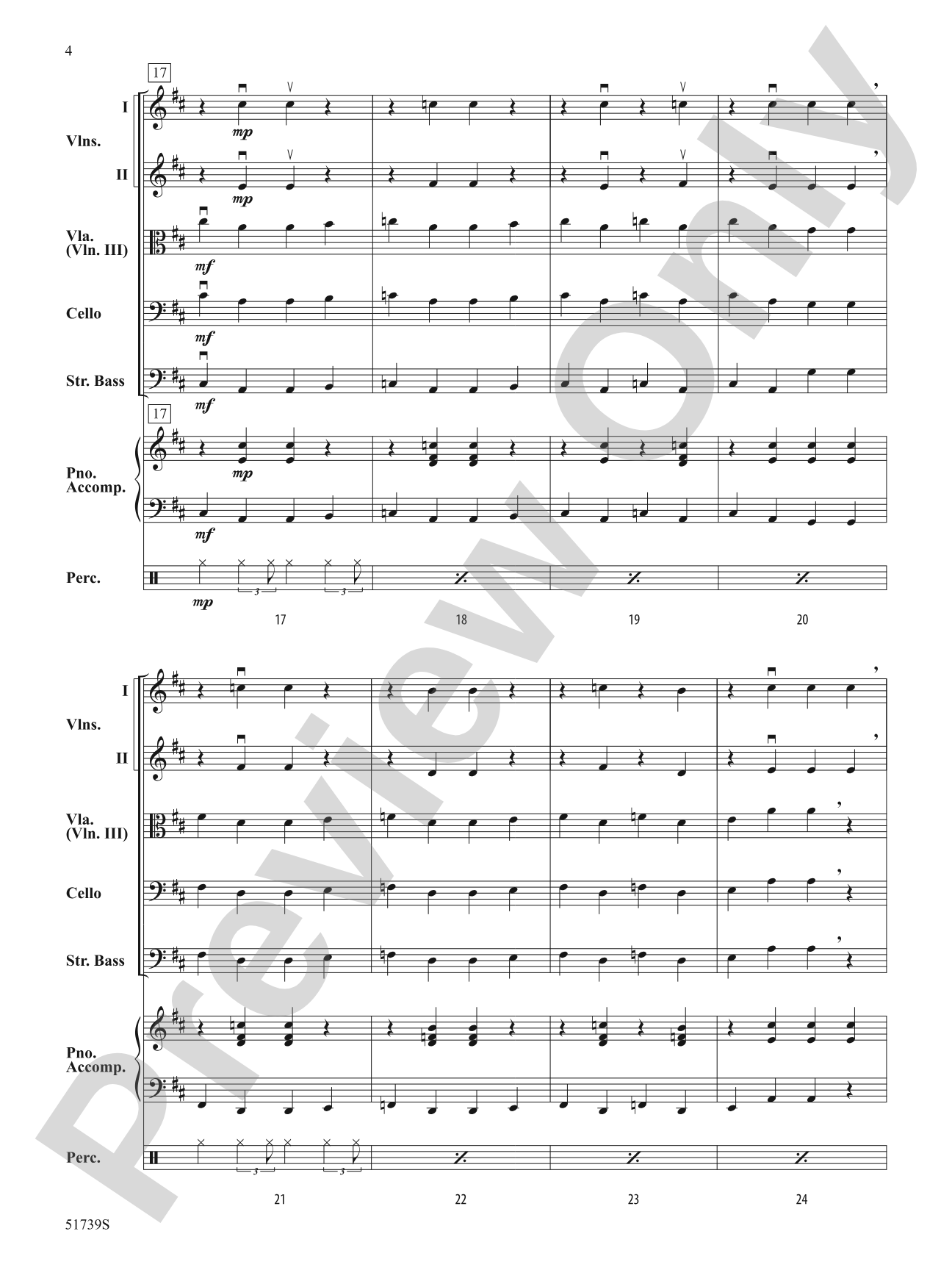 The High Low Blues: String Orchestra Conductor Score & Parts