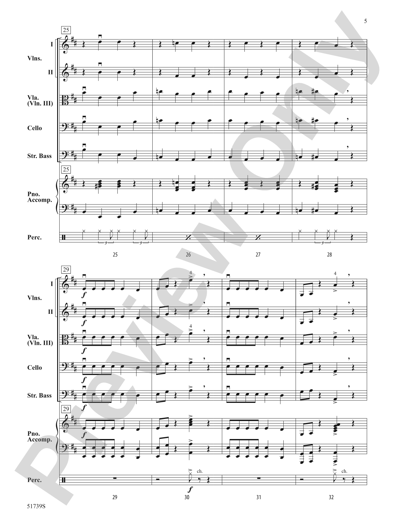 The High Low Blues: String Orchestra Conductor Score & Parts