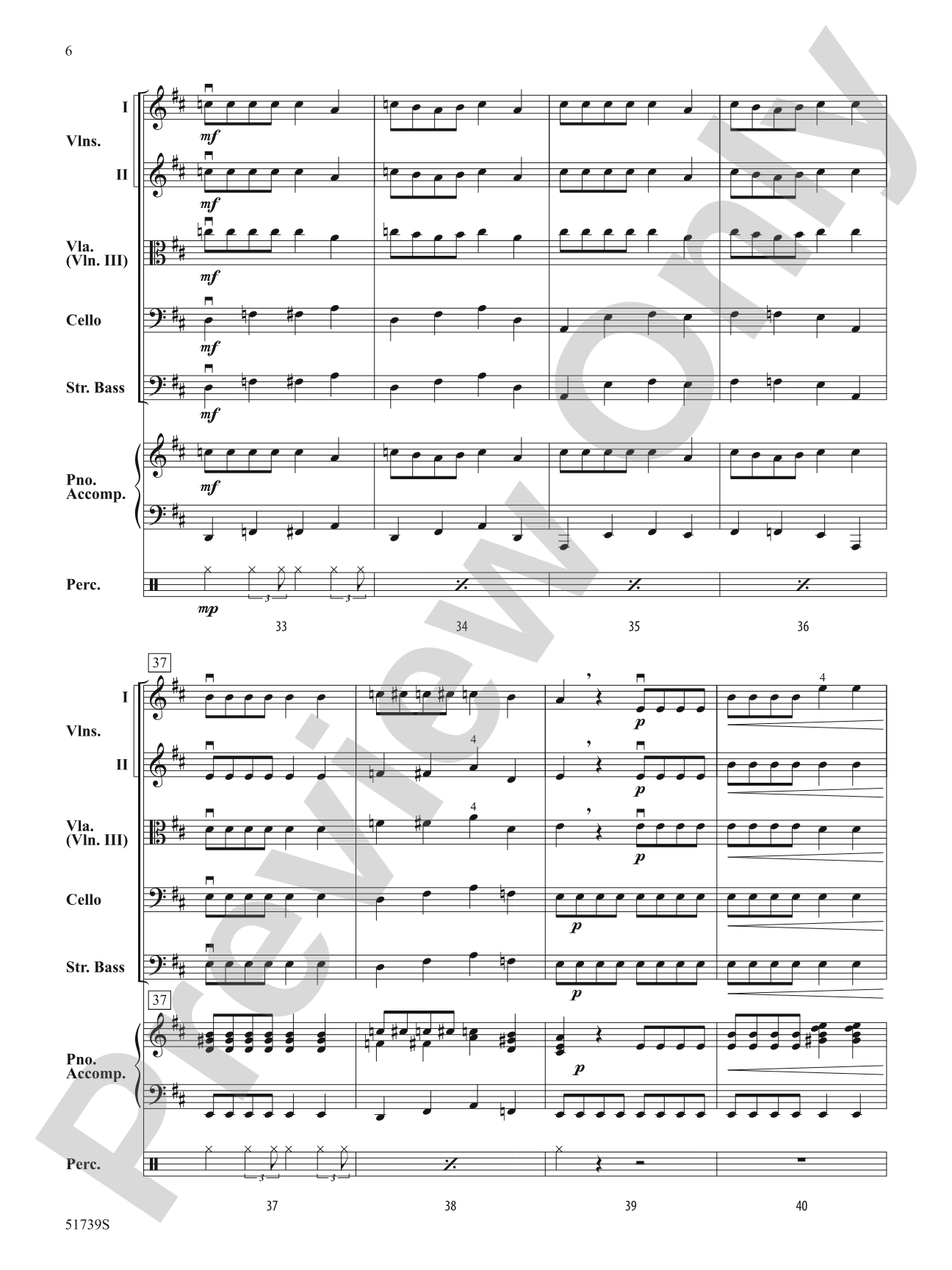 The High Low Blues: String Orchestra Conductor Score & Parts