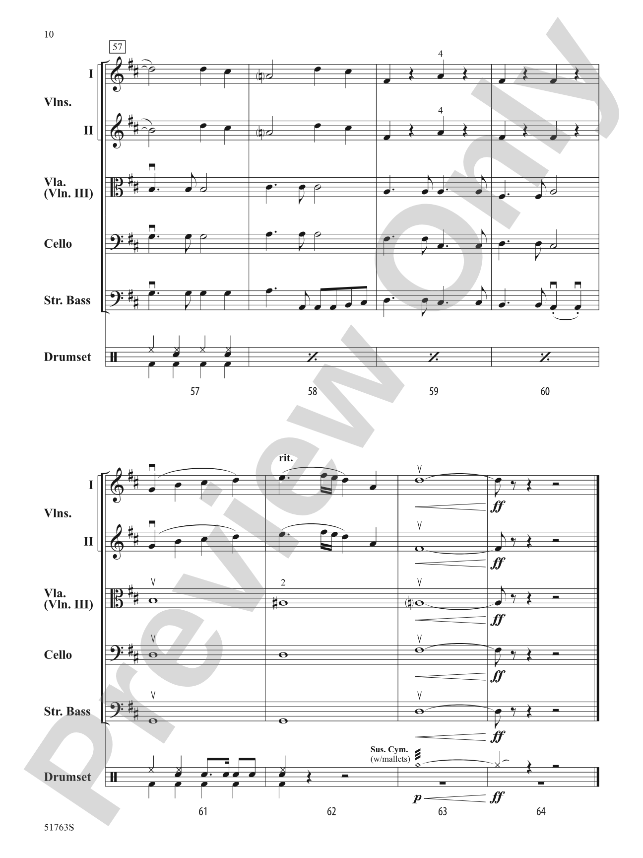 Please Please Please: String Orchestra Conductor Score & Parts