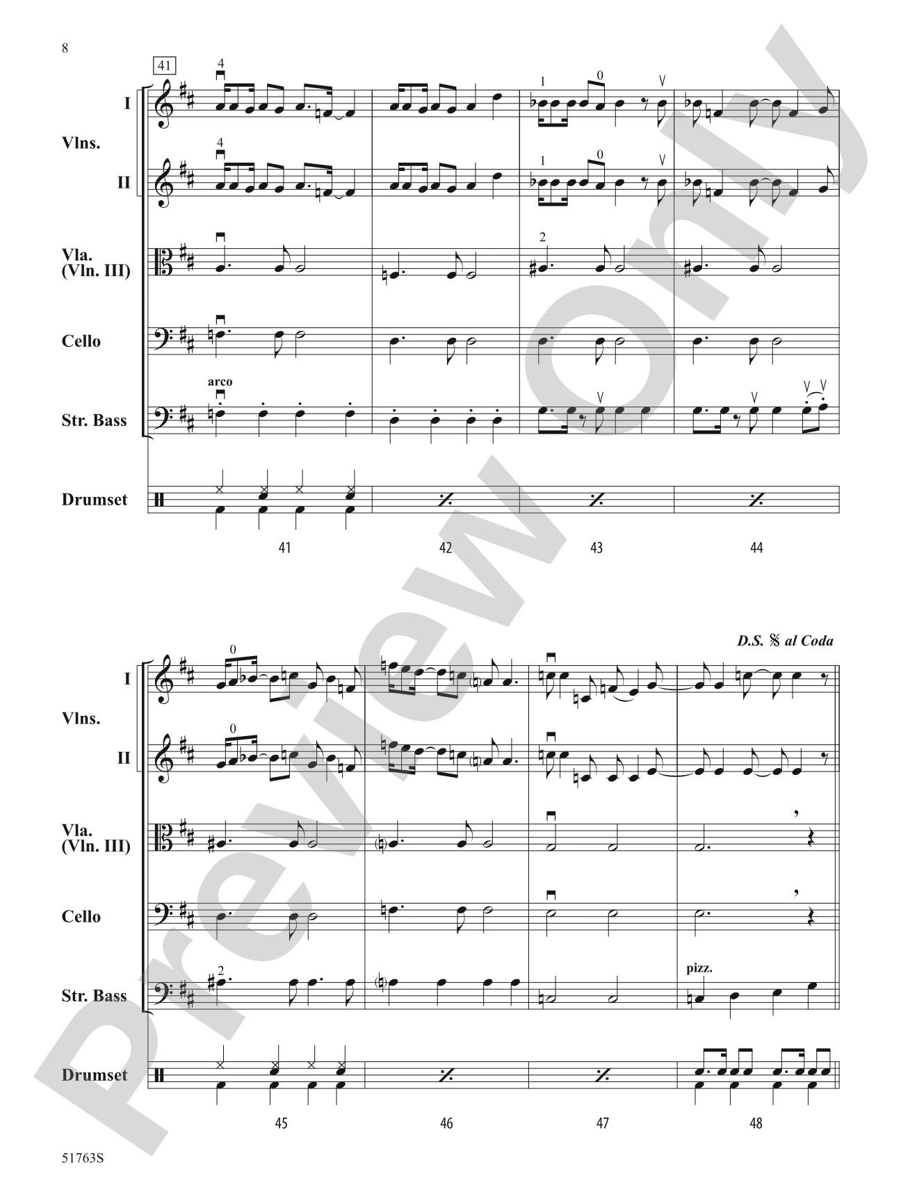 Please Please Please: String Orchestra Conductor Score & Parts