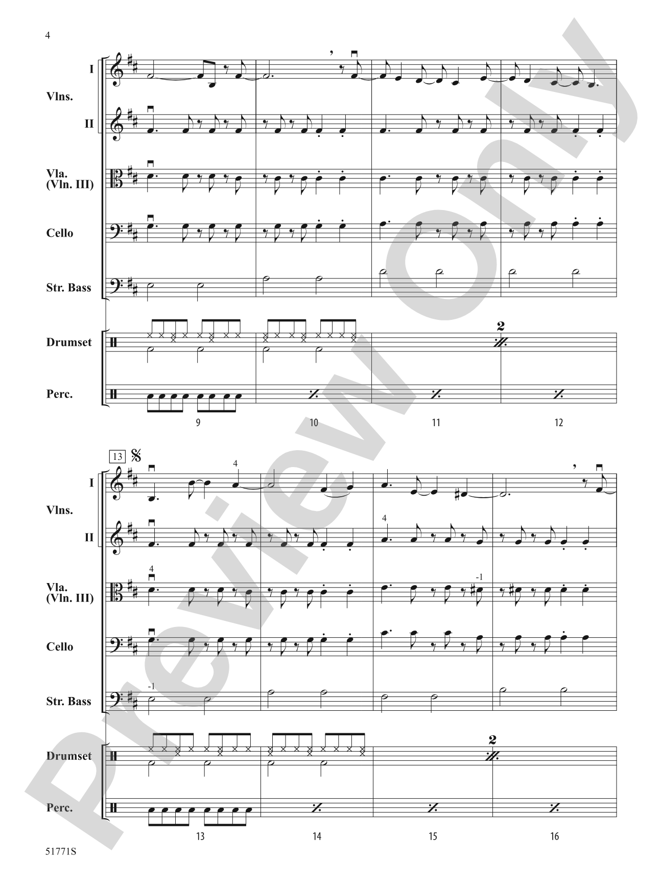 From the Start: String Orchestra Conductor Score & Parts
